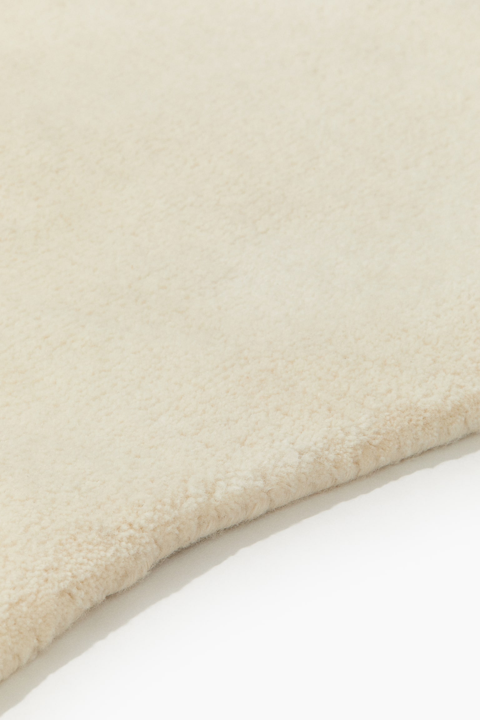 Tapis tufté en laine - Beige clair - 3