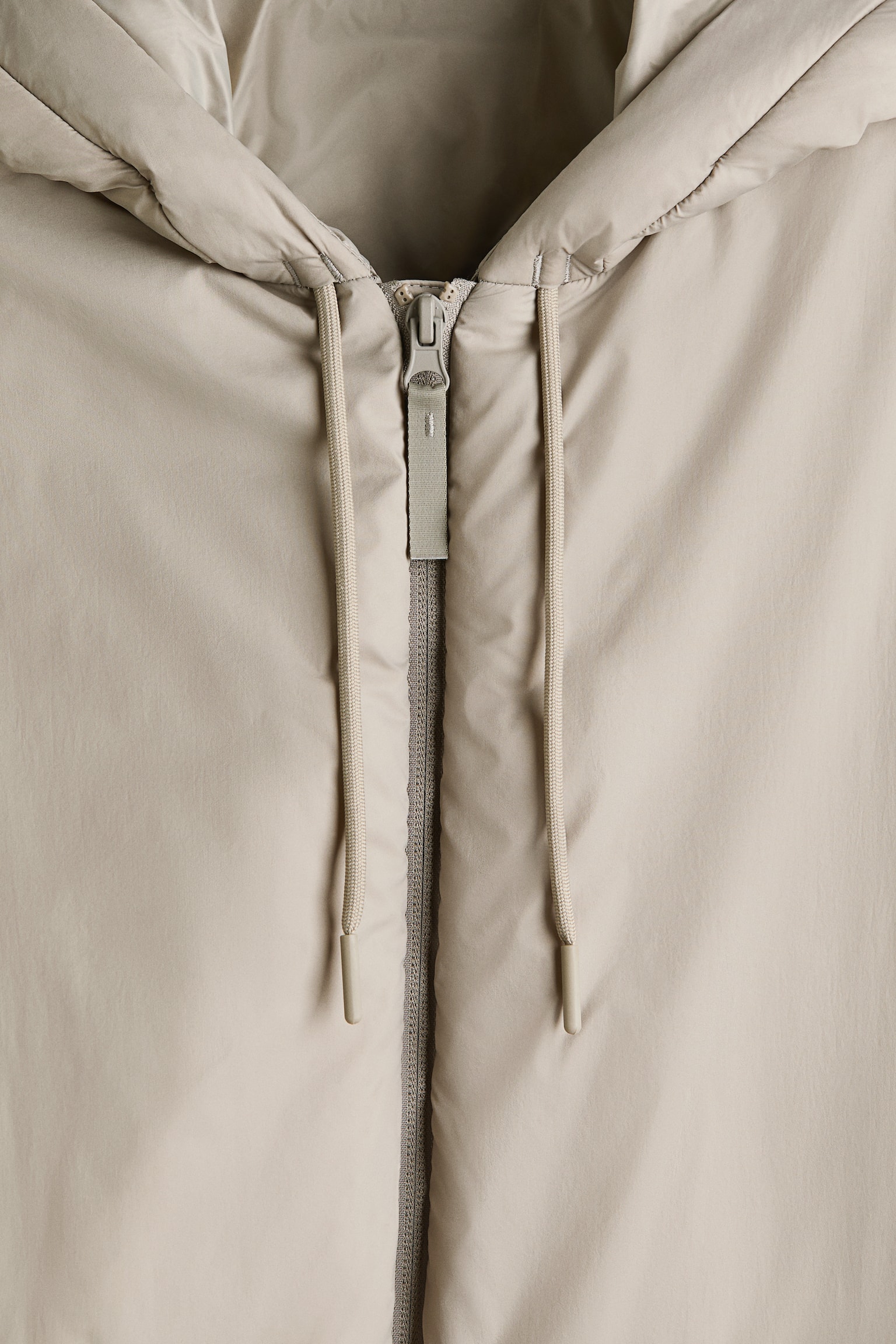 Windproof & water-repellent padded jacket - Light beige/Black - 5