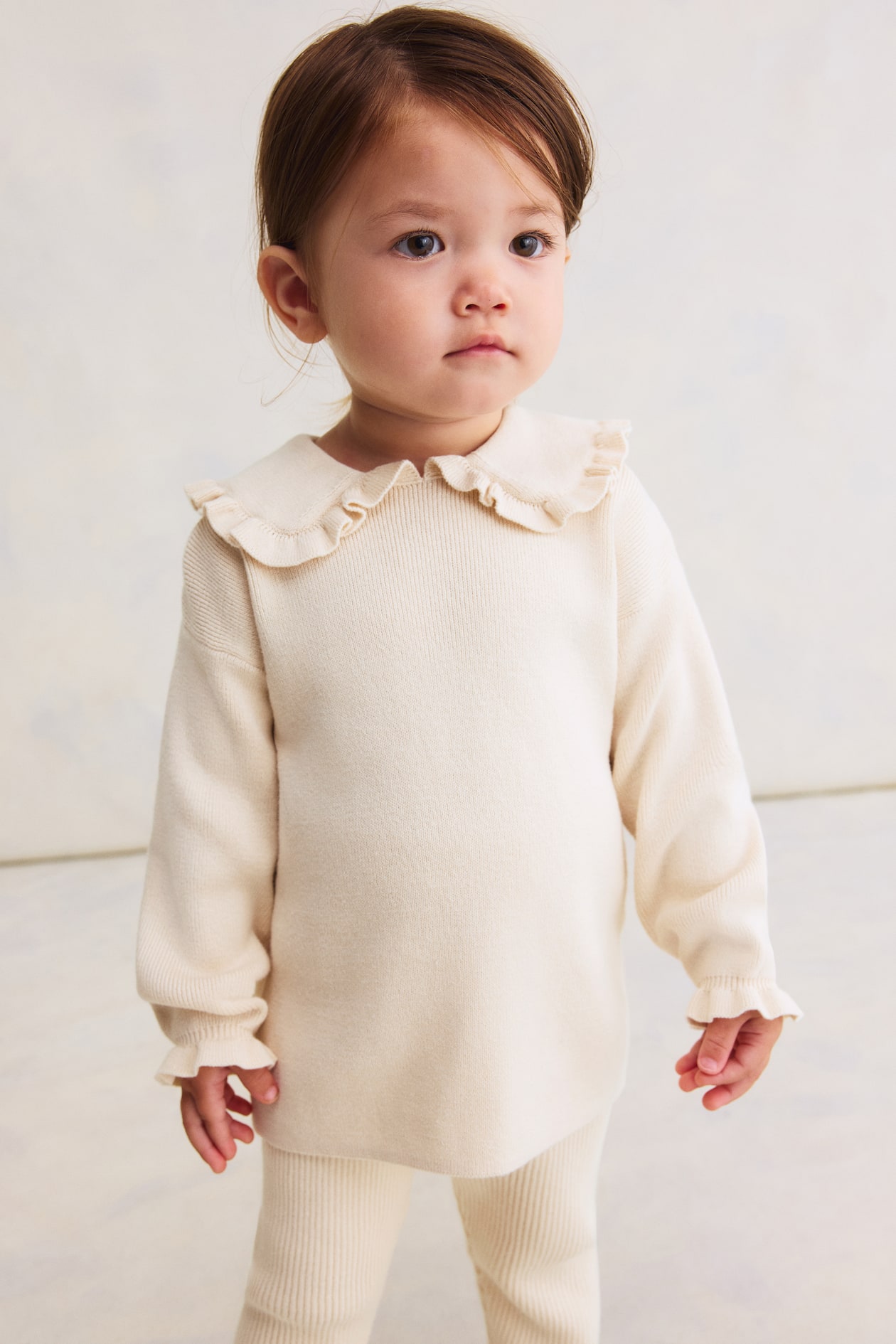 Ensemble pièces en maille de coton côtelée Blanc ENFANT H&M FR
