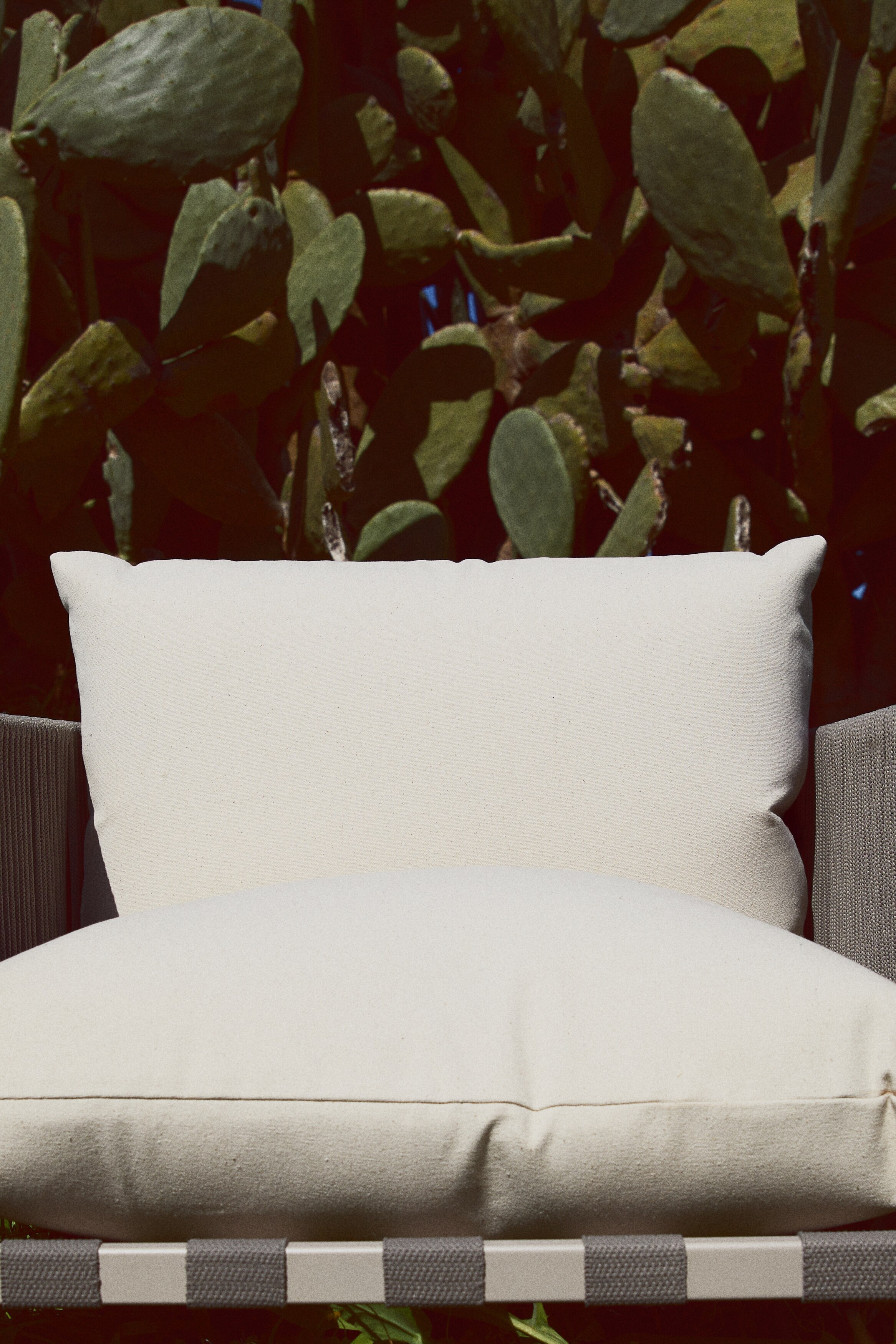 Cadeirão de exterior - Bege