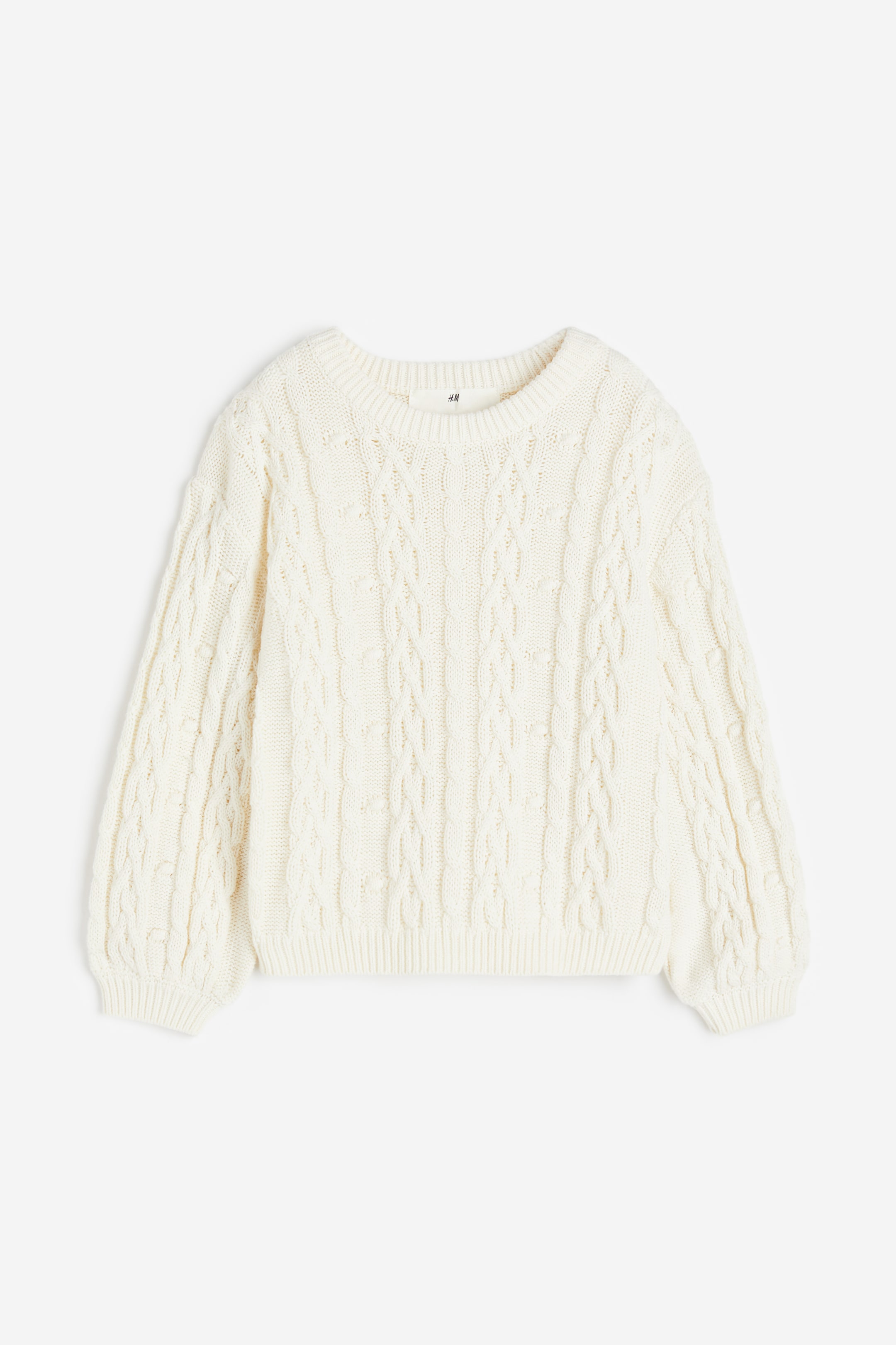 Cable-knit Sweater