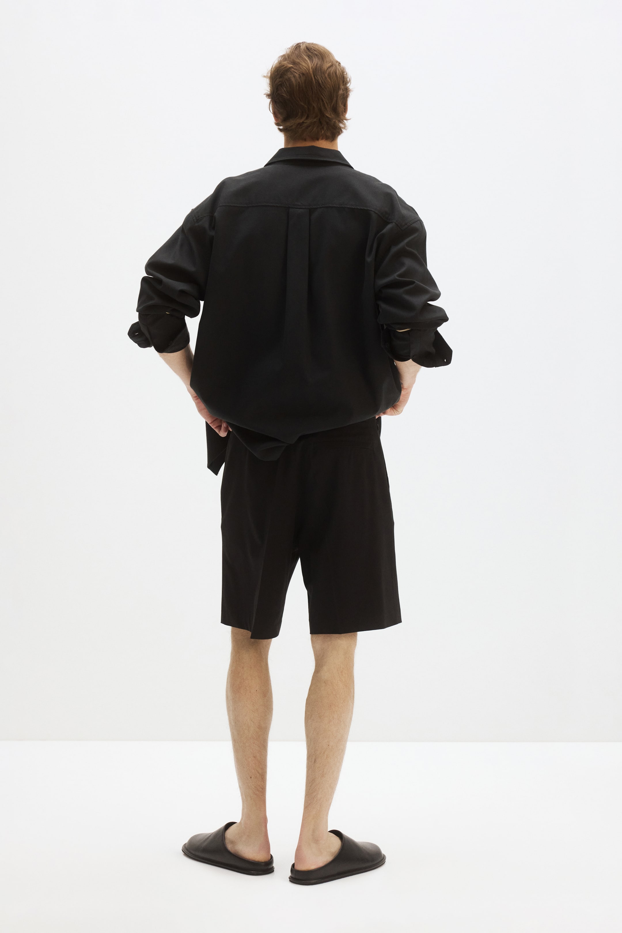 Four-Way Stretch Loose-Fit Shorts