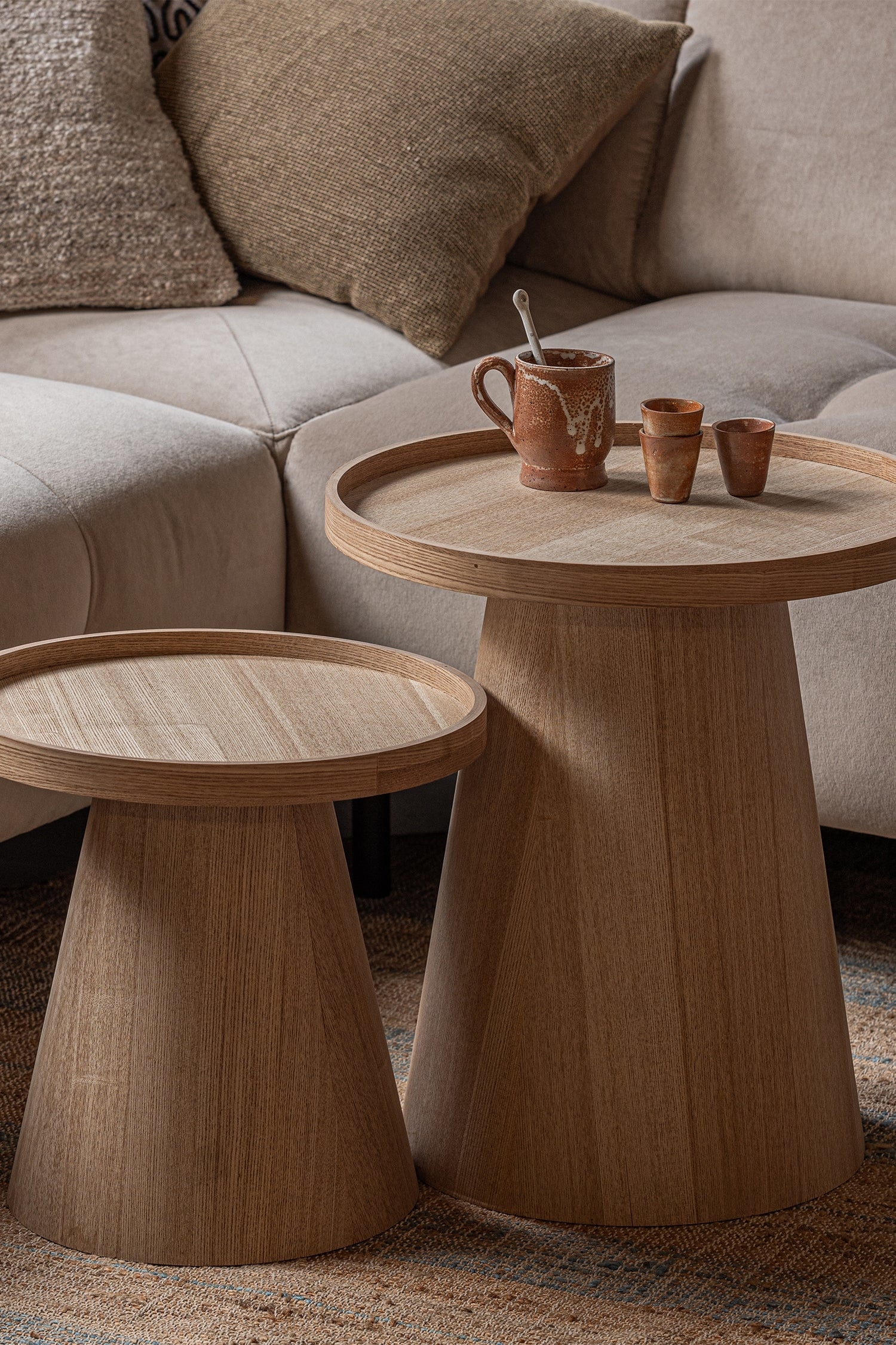 Maud Side Table - Natural