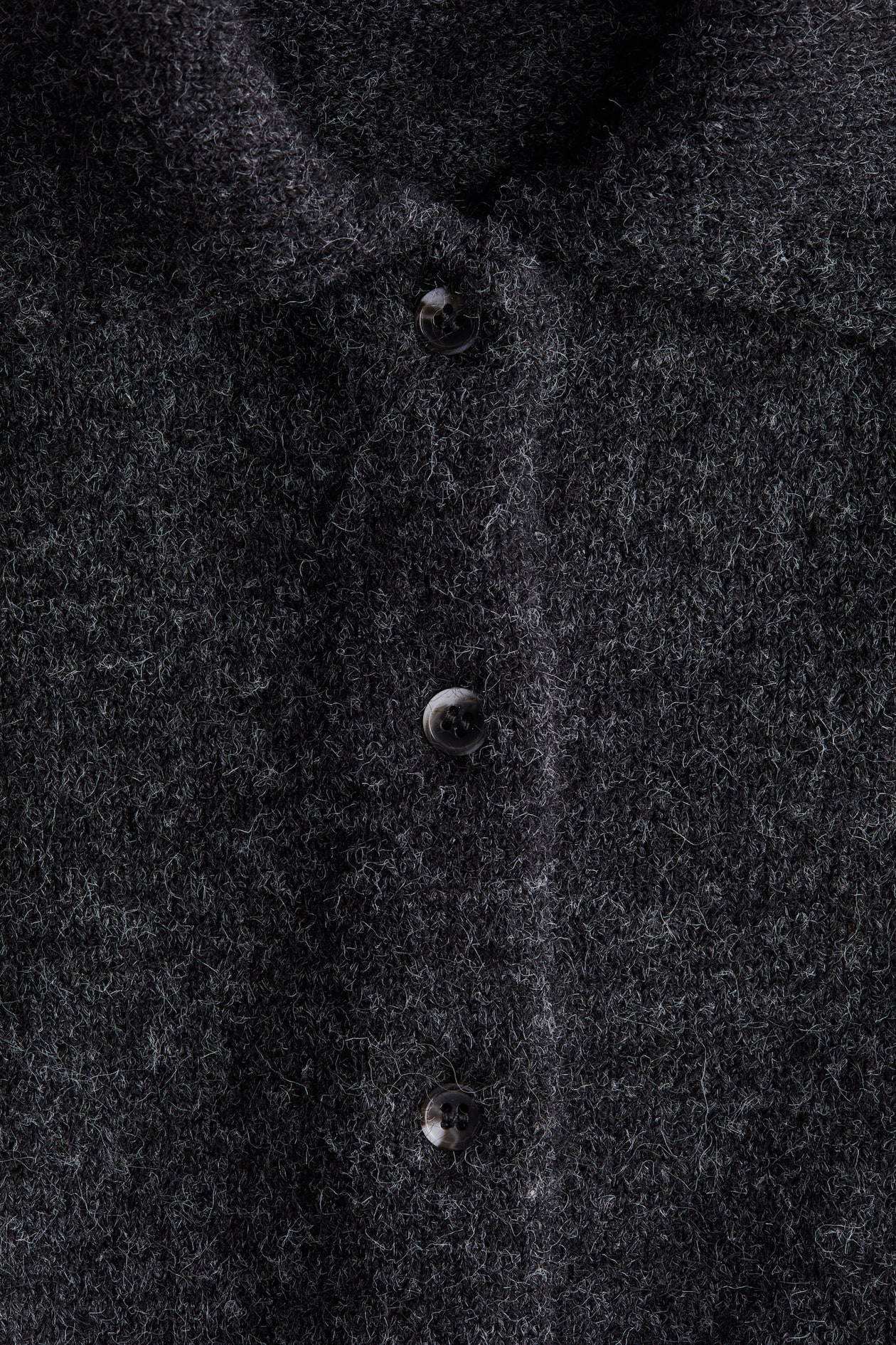 Cardigan with Collar - image 2