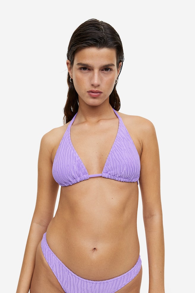 Padded triangle bikini top - Purple/Mint green/Orange/Pink/dc/dc/dc - 3