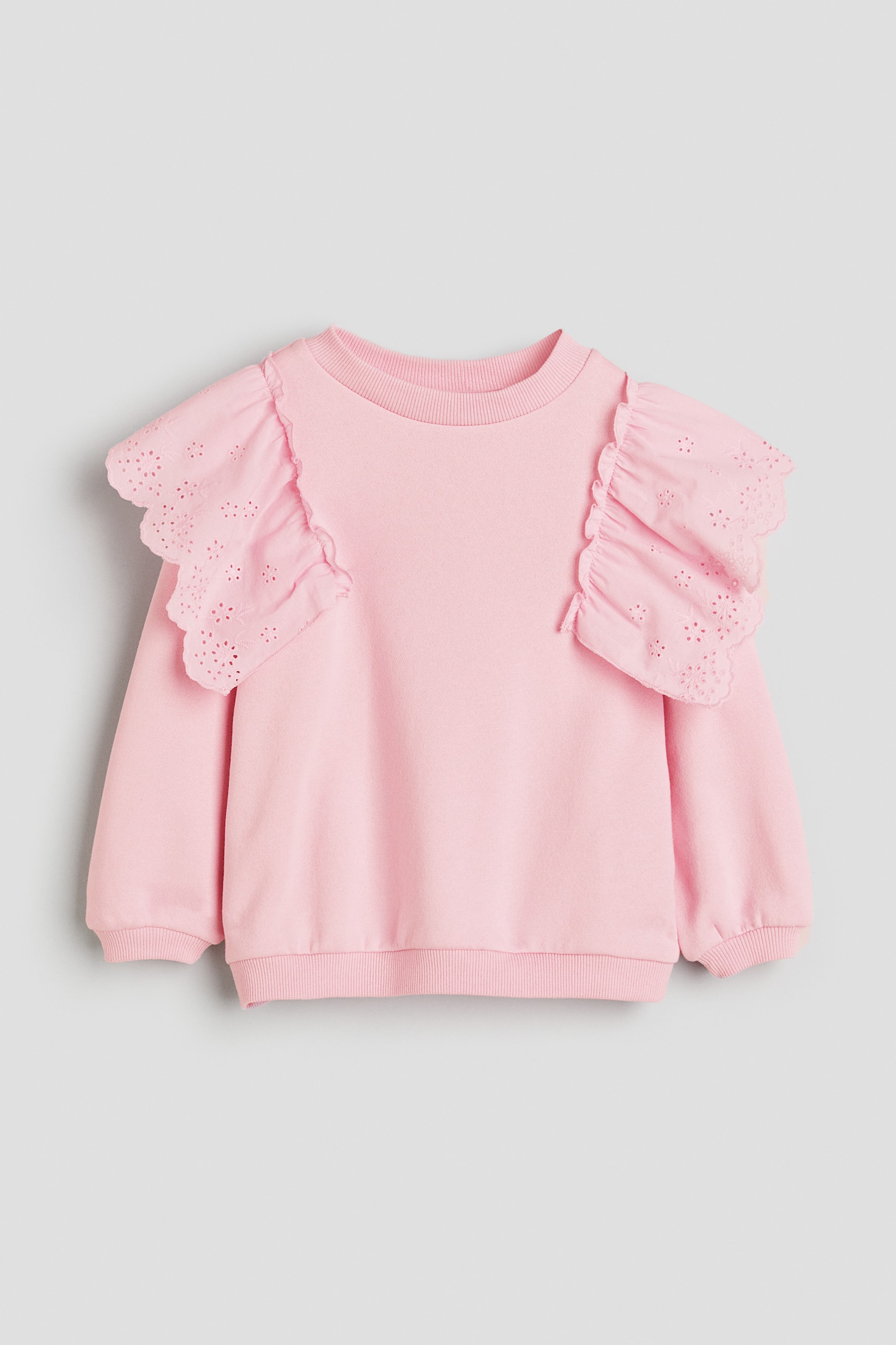 Sweater - Light pink/White/Dark beige/Pink/Navy blue - 1