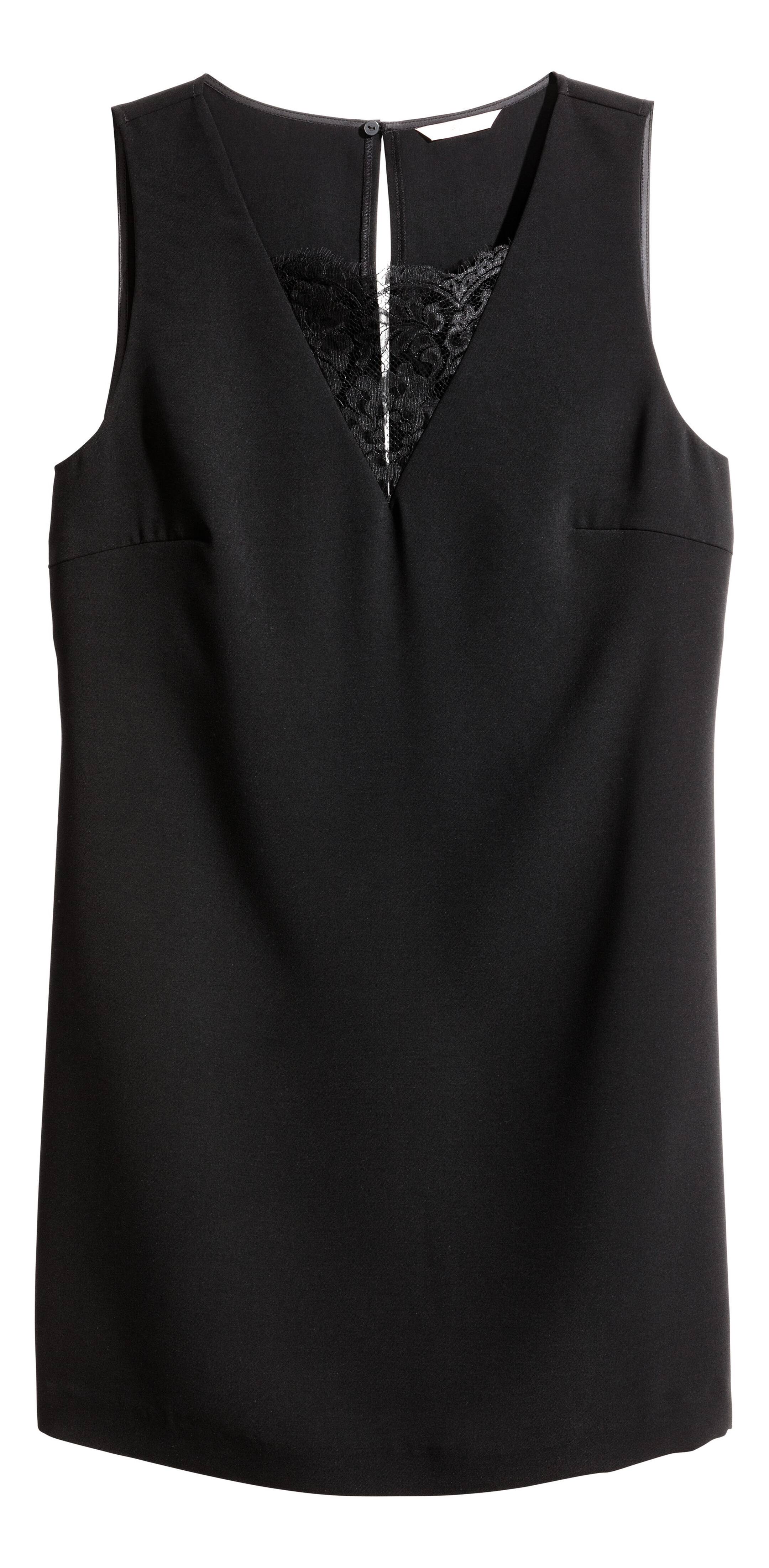 Agrandir l'image: H&M+ Robe courte - Noir - FEMME | H&M BE 1