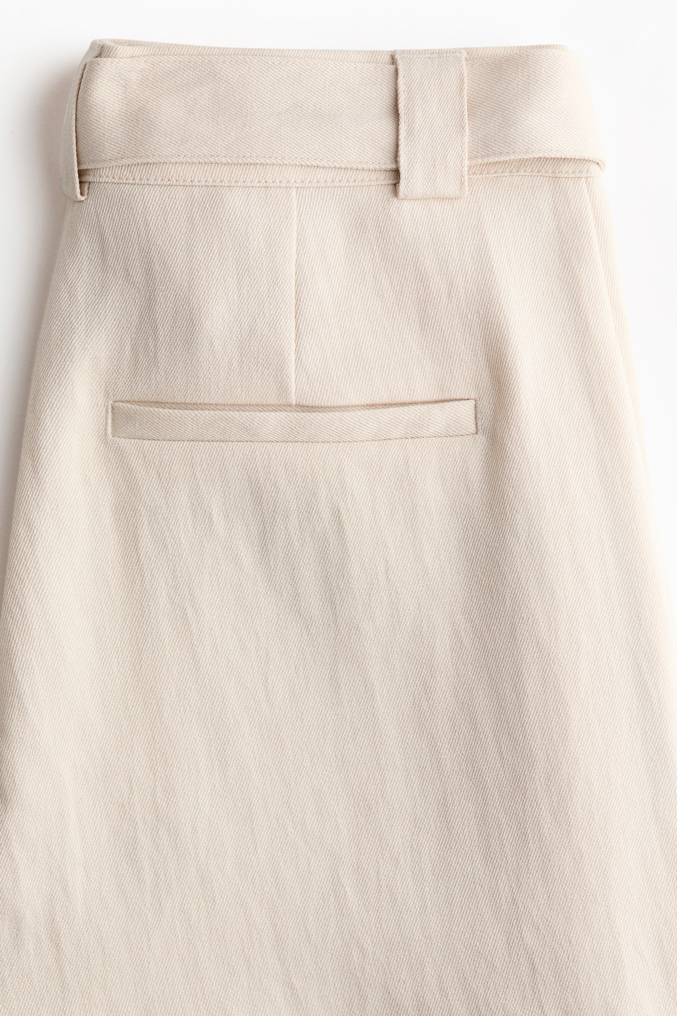 Pantalon large avec ceinture