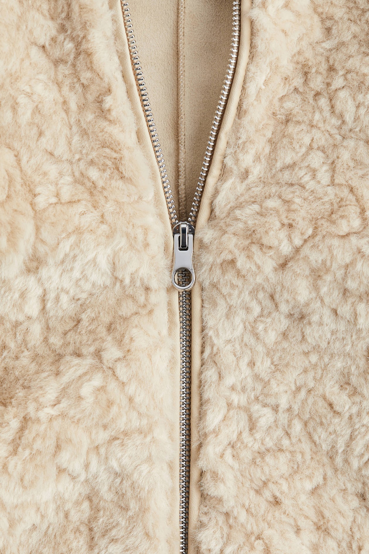 Hooded Teddy Fleece Jacket - image 2