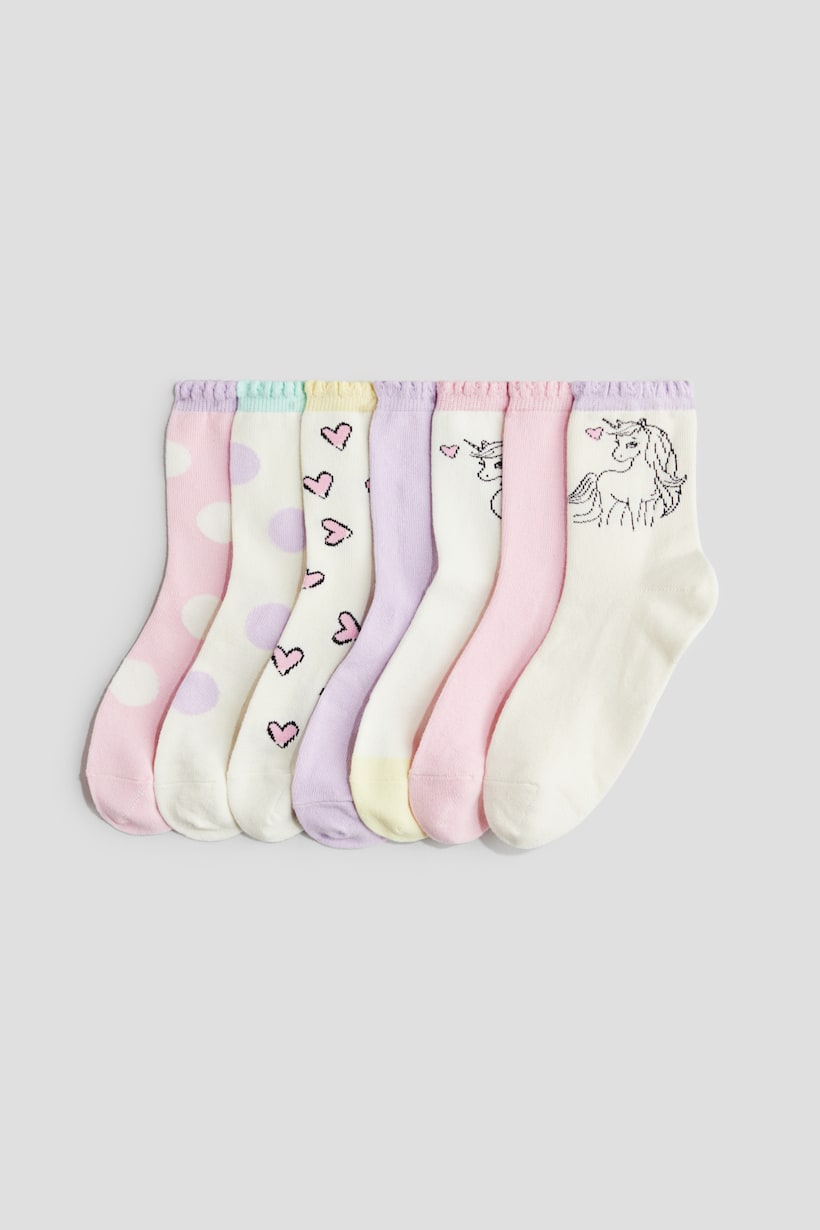 Collant Bimba In Maglia Multicolore - 80% Cotone, Confezione Da 3 - Per Autunno E Inverno - Foto 4