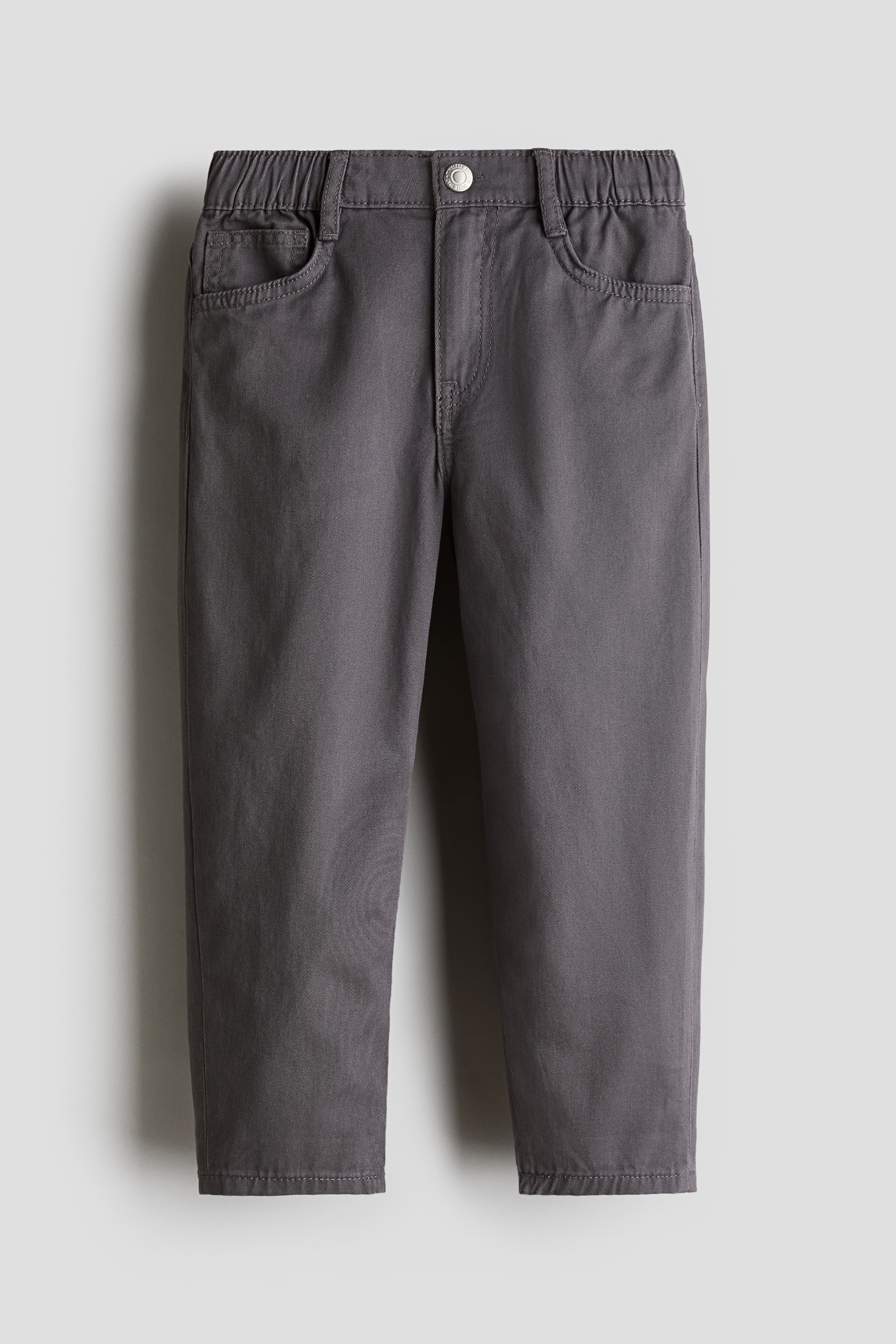 Loose-Fit Twill Pants