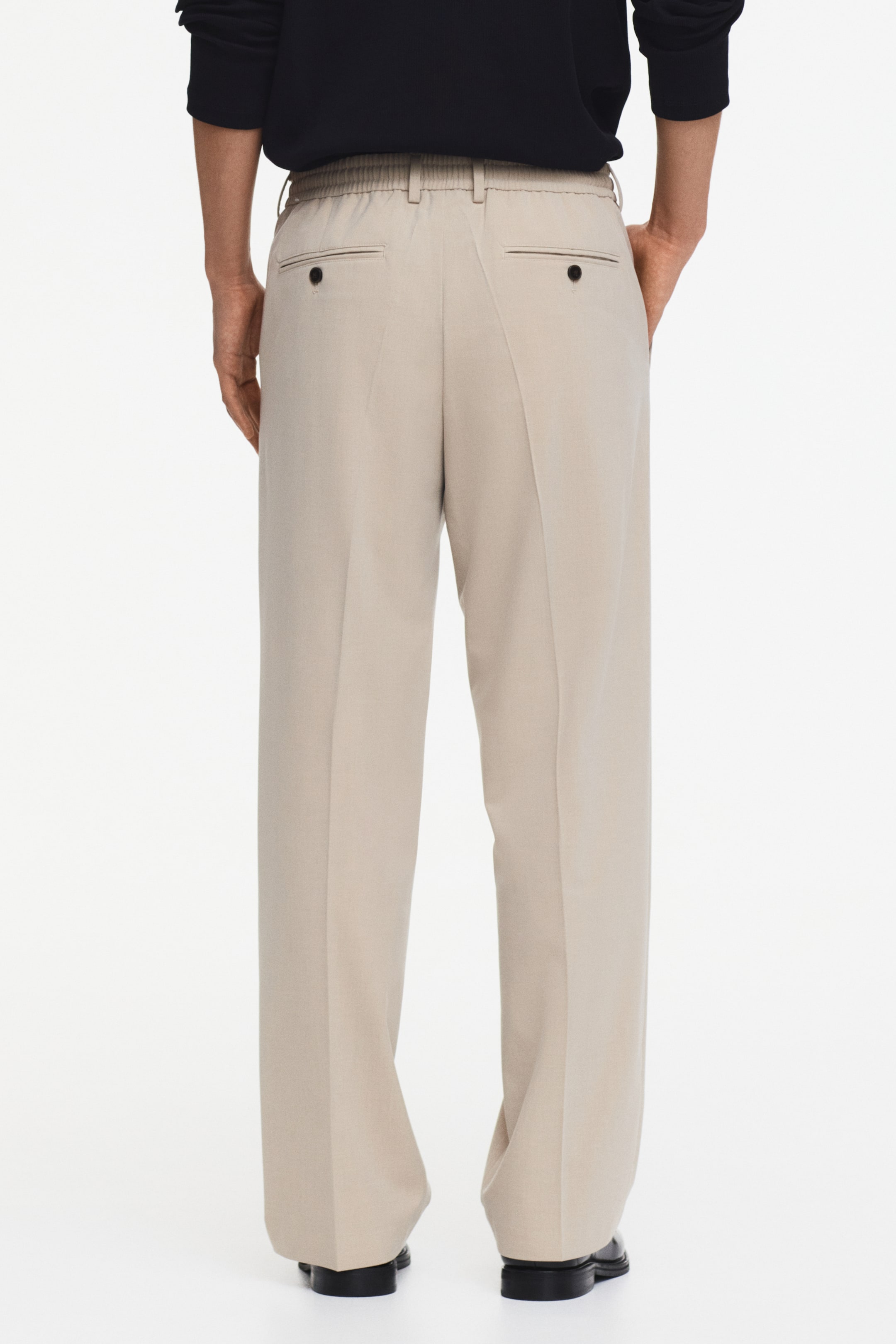 Мужские брюки H&M Relaxed-Fit Pants — фото 5