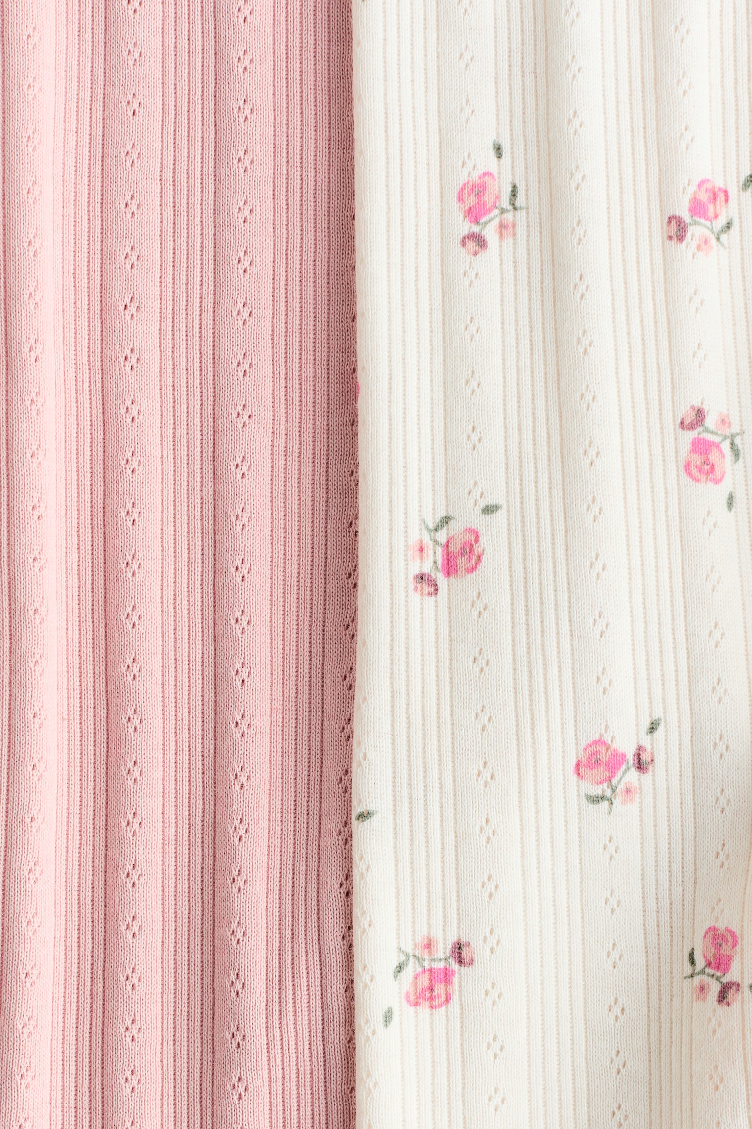 2-pack de leggings - Rosa claro/Floreado/Azul claro/Corazones/Rosa/Rosa claro/Greige/Crema/Verde claro/Gris oscuro/Rosa tenue claro/Beige - 2