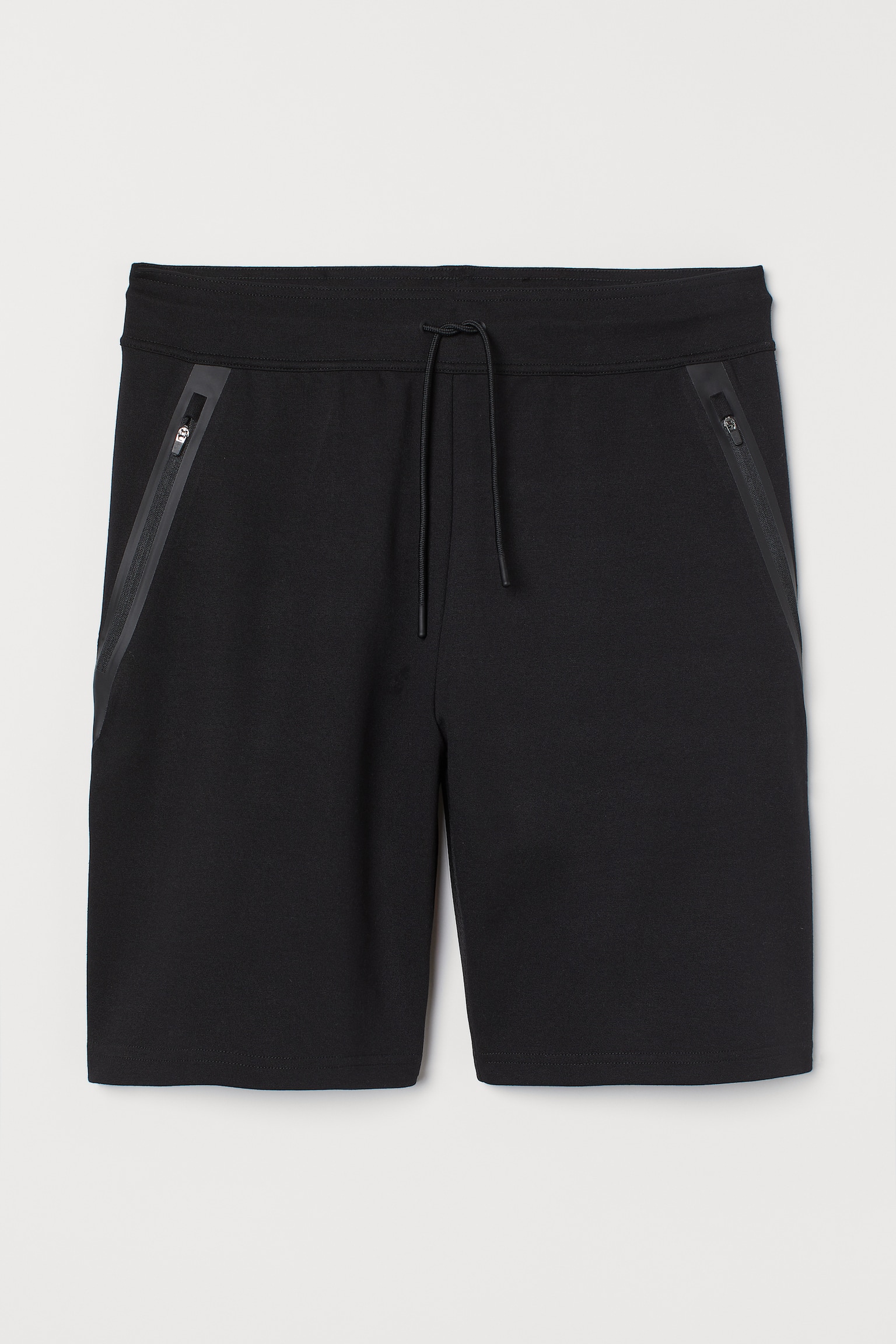 Activewear Shorts - Black/Beige/Neon yellow - 1