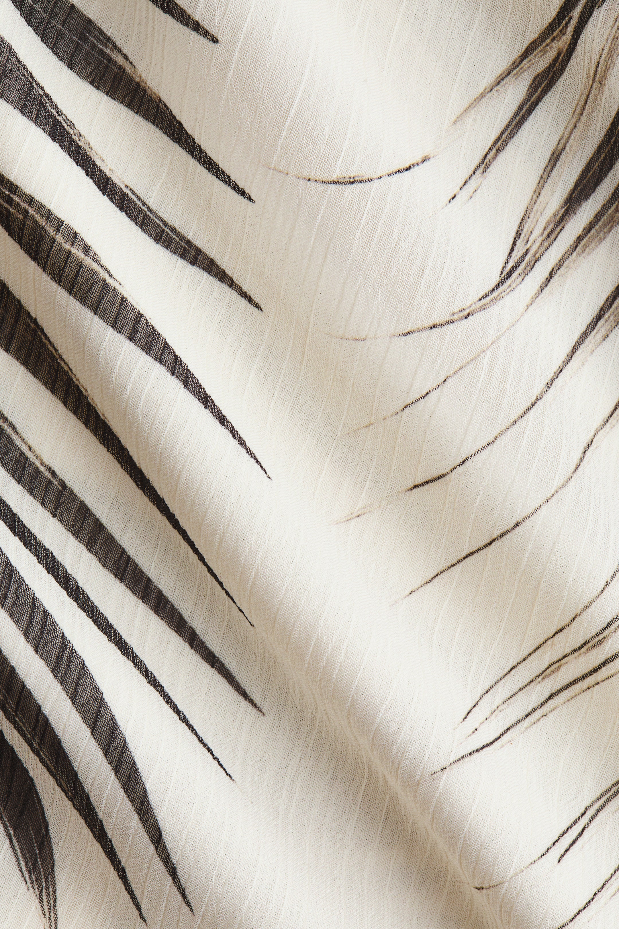 View larger image: Scarf-detail dress - Cream/Patterned - Ladies | H&M HK 6