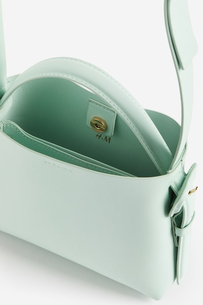 Small shoulder bag - Mint green/Greige - 3