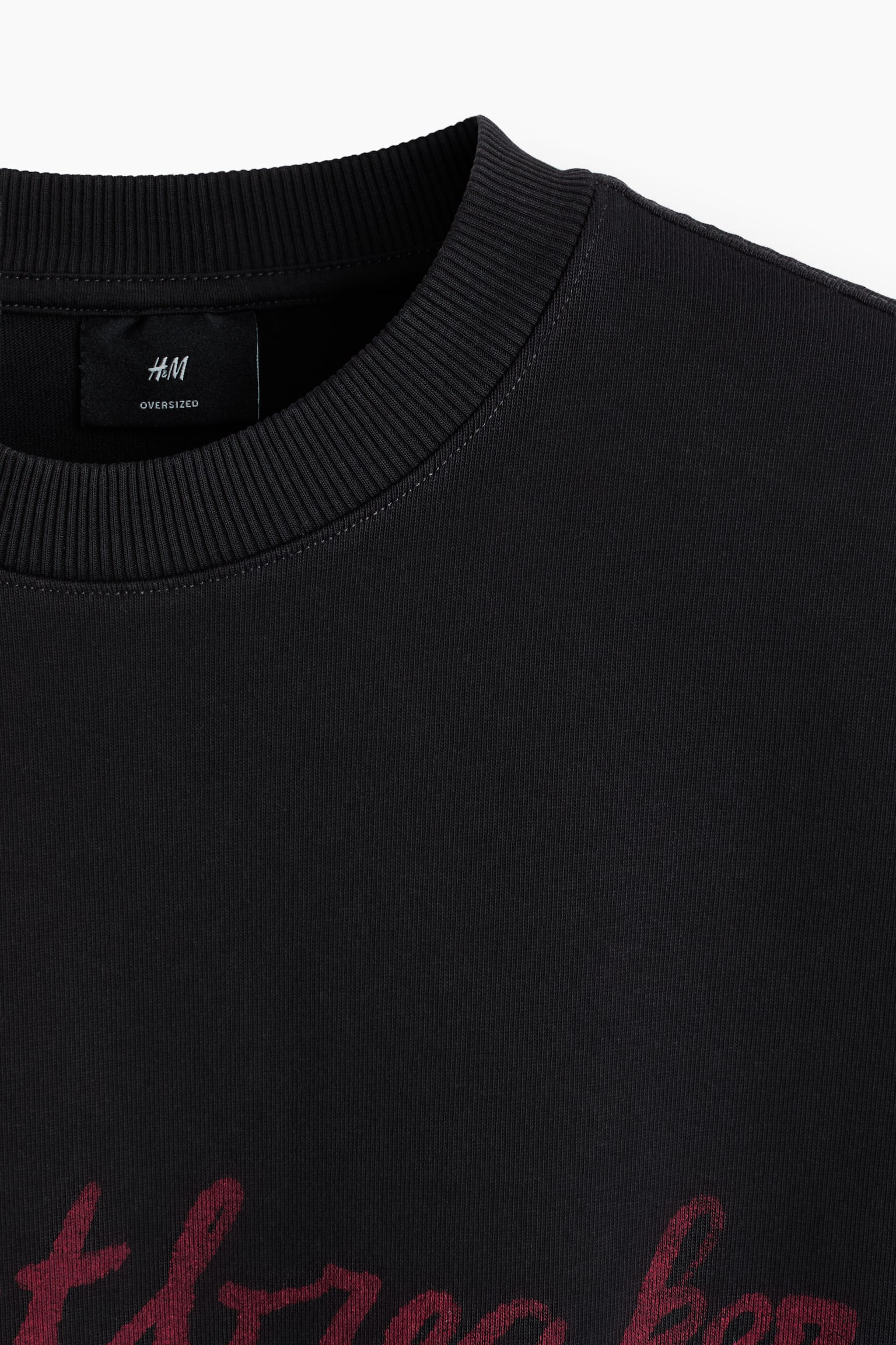 T-shirt met warmtegevoelige print - Oversized Fit - Zwart/Heartbreaker season/Roze/Just love/Wit/Just love - 5