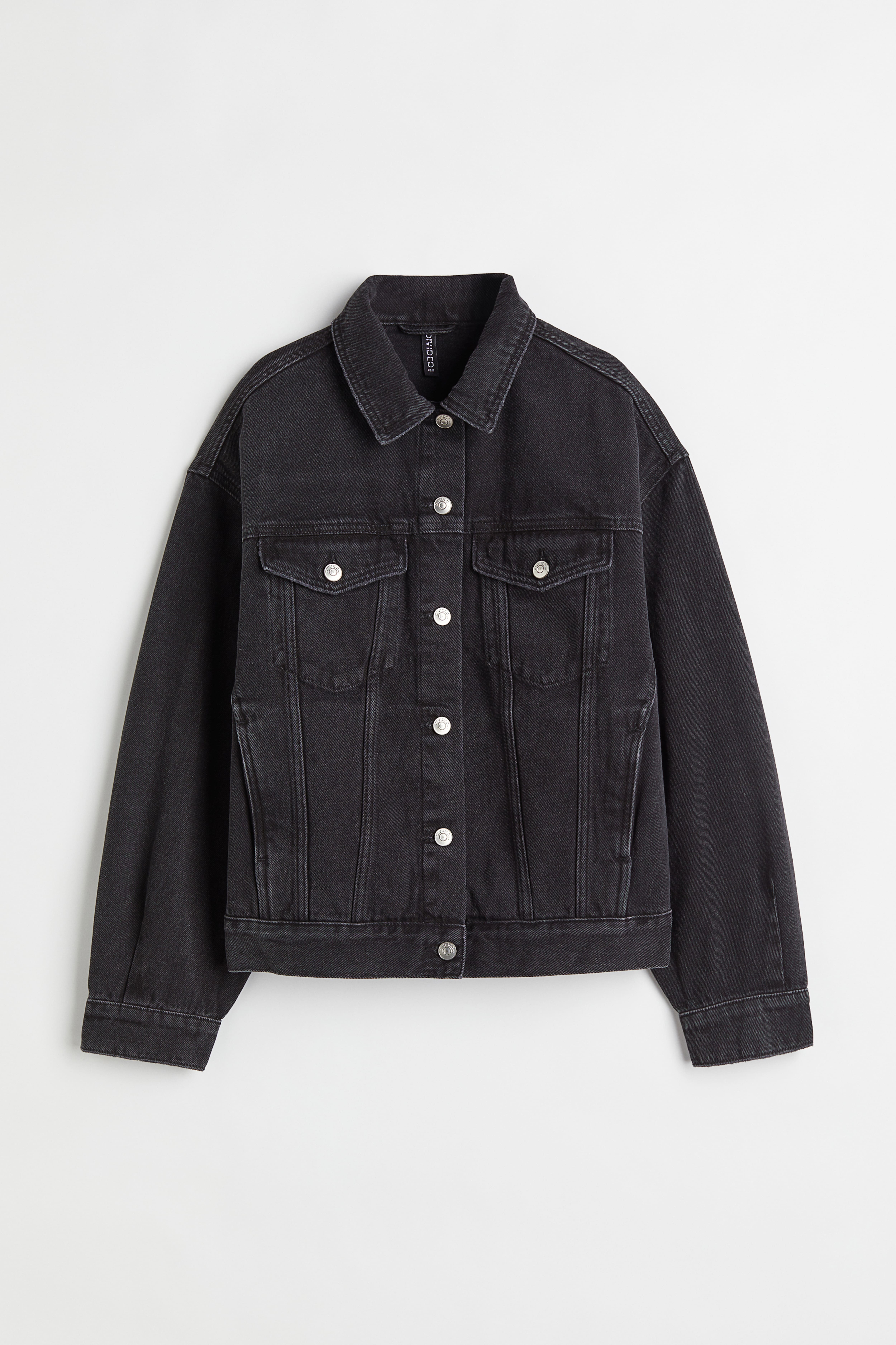 H and m black jacket best sale