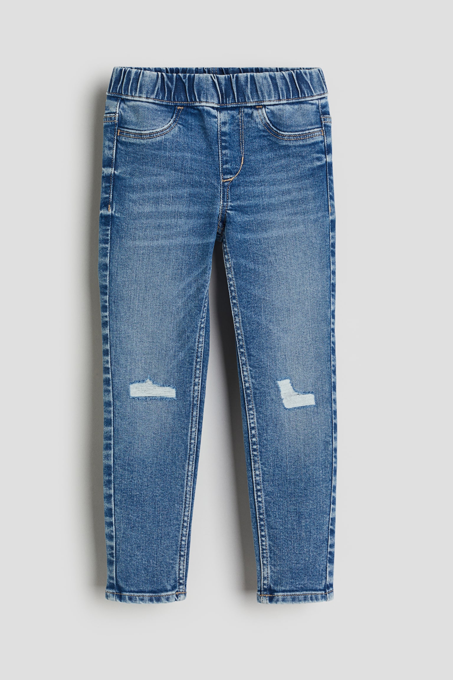 Pull On Jeggings - Denim blue - 1