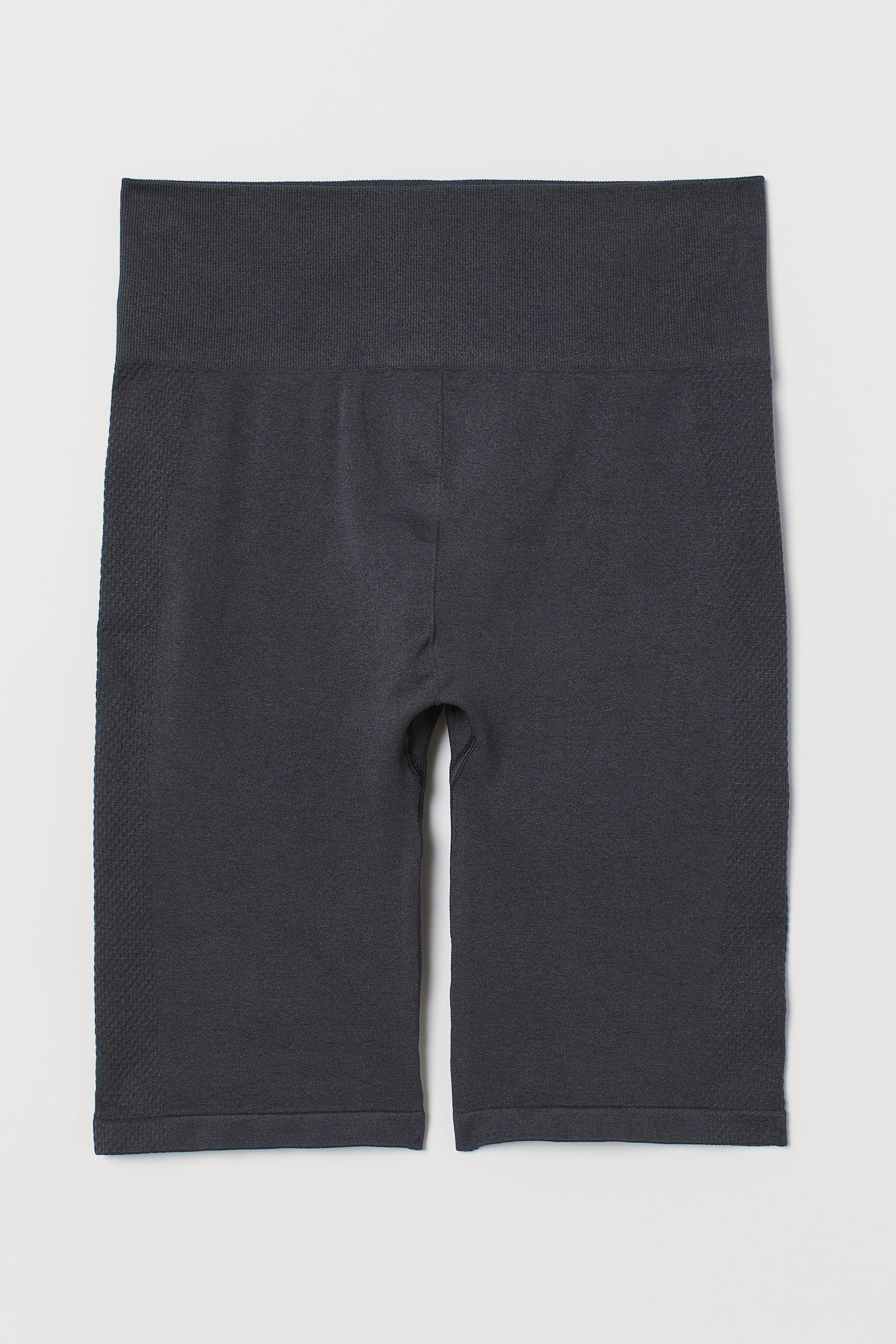 Radlershorts Seamless - Grauschwarz