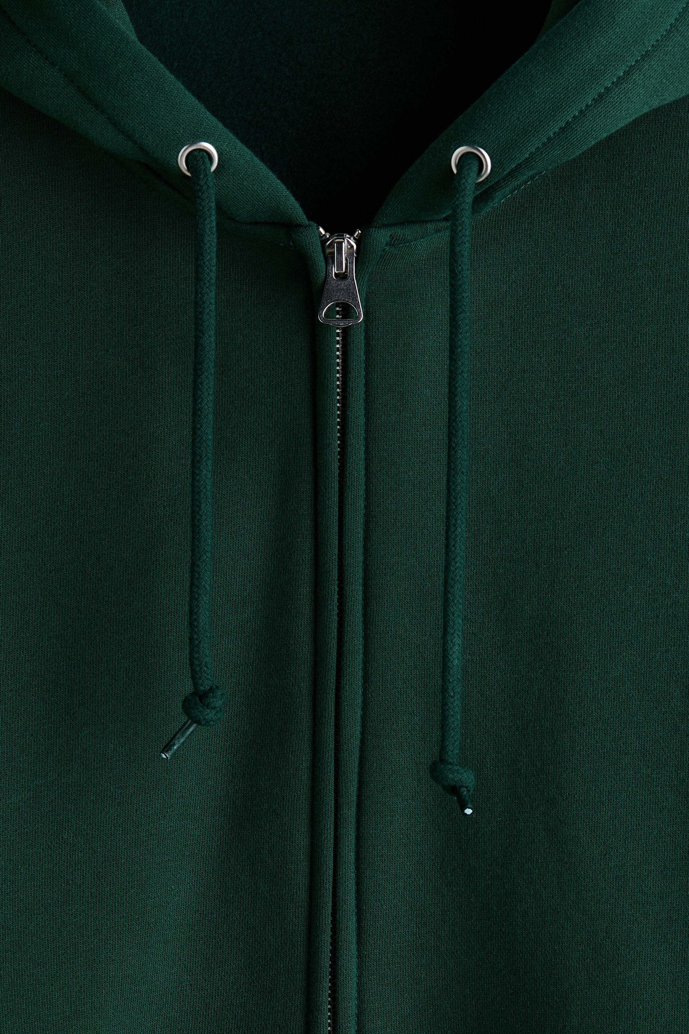 Oversized Fit Zip-through hoodie