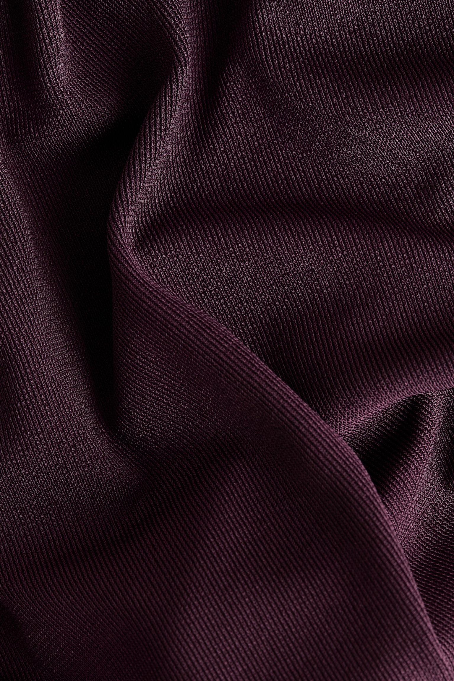 Женское платье H&M Cowl-Neck Halterneck, цвет: Тёмный фиолетовый — фото 7