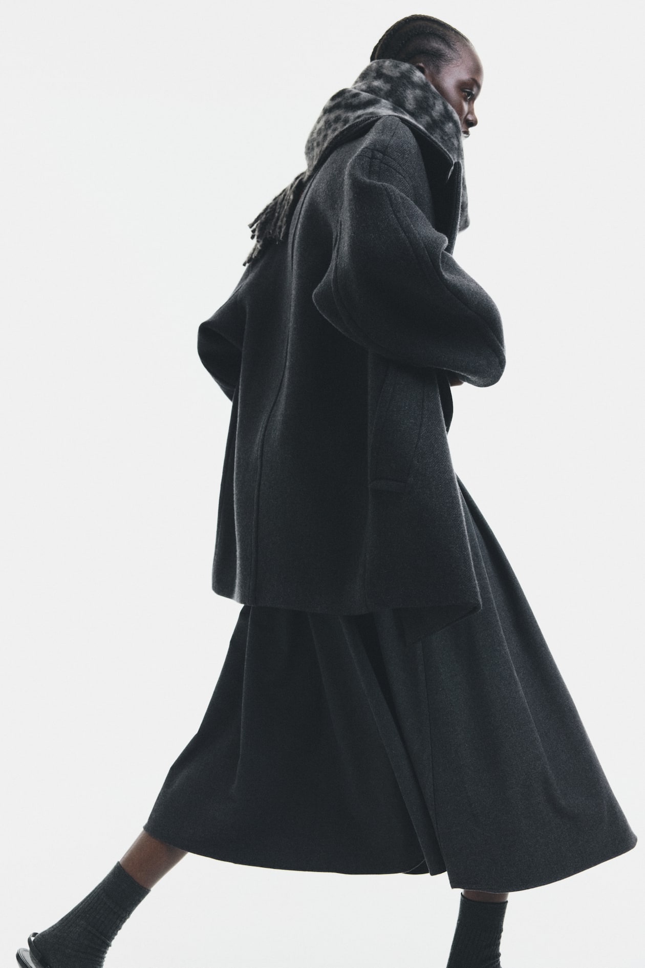 Pleated Midi Skirt - image 5