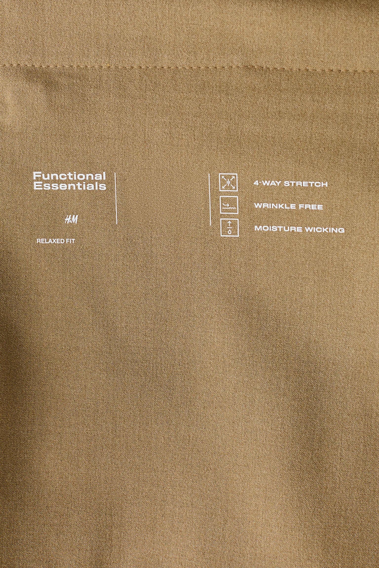 Čino pantalone Loose Fit Four-way Stretch - Bež/Crna - 2