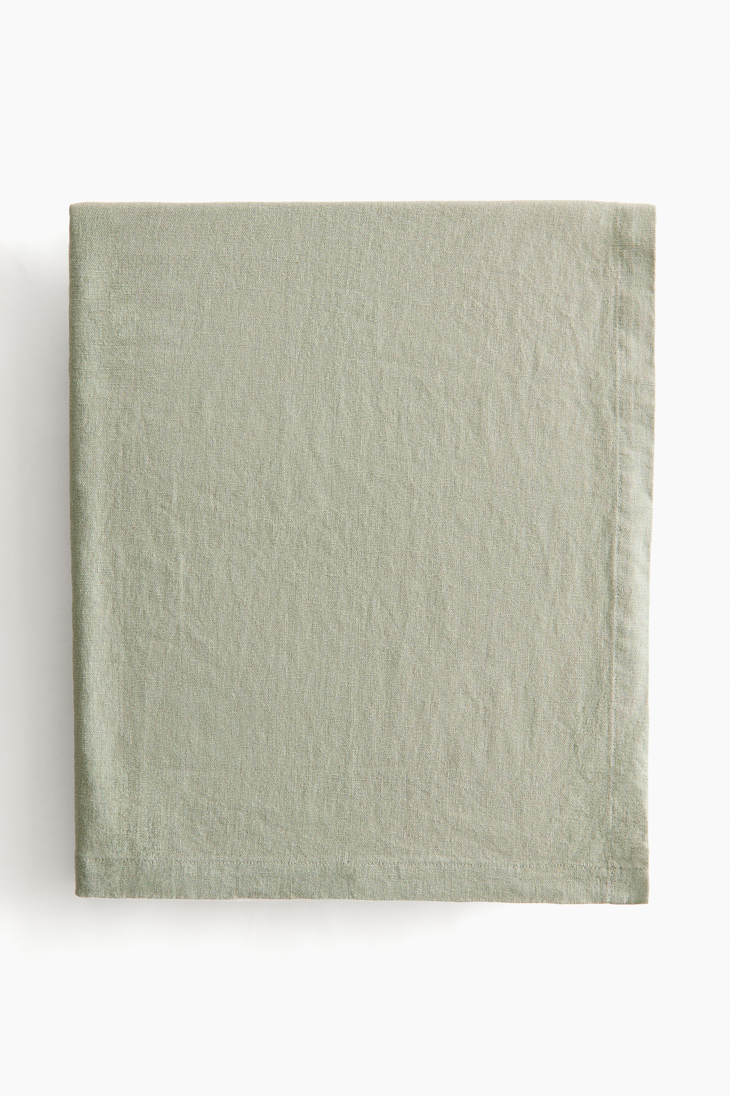 Τραπεζομάντιλο από σύμμεικτο λινό - Γκριζοπράσινο/Ανοιχτό μπεζ/Λευκό/Κυπαρισσί/Καπουτσίνο/Κίτρινο