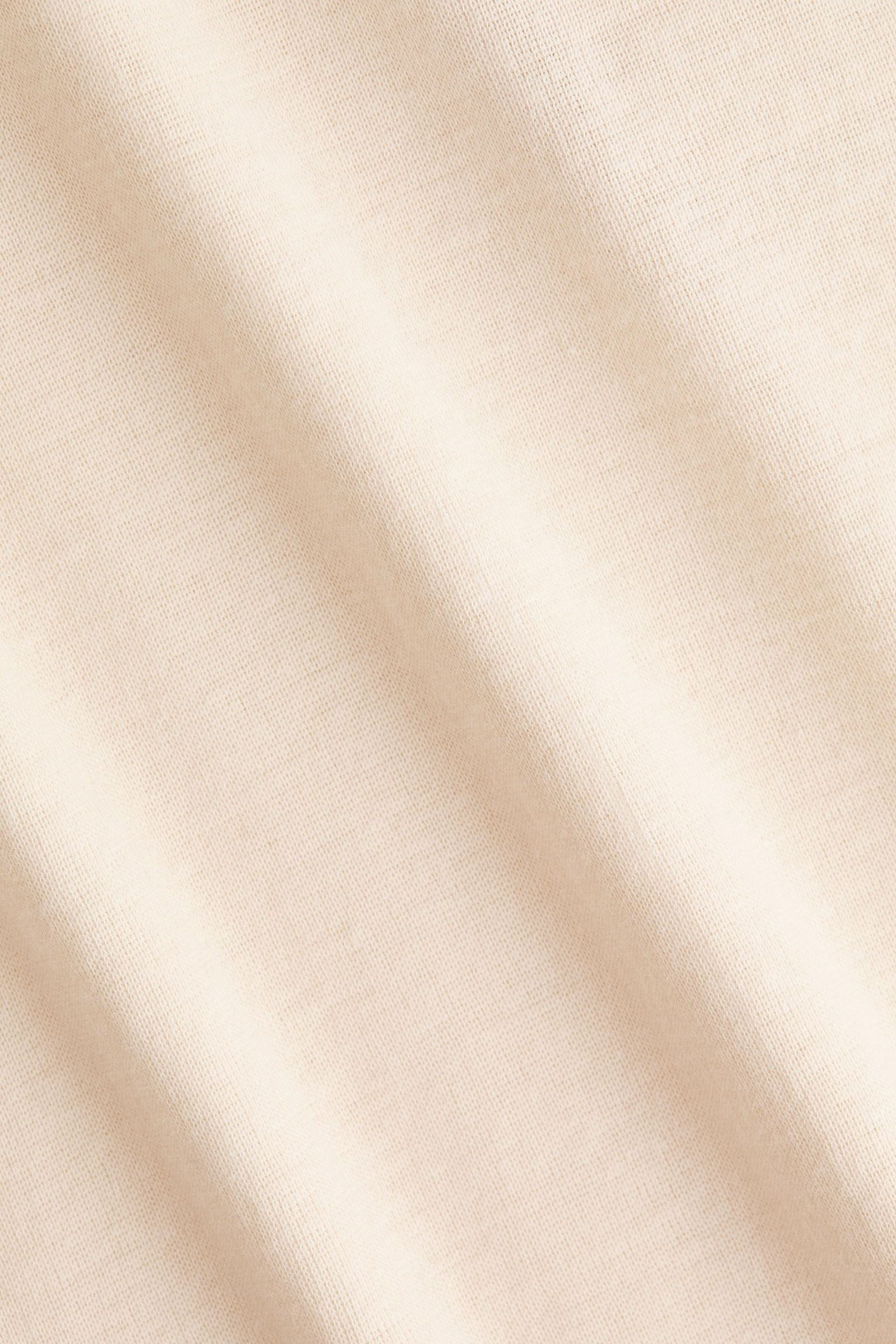 Топ із бавовни піма - Світло-бежевий/Приглушений темно-рожевий - 5