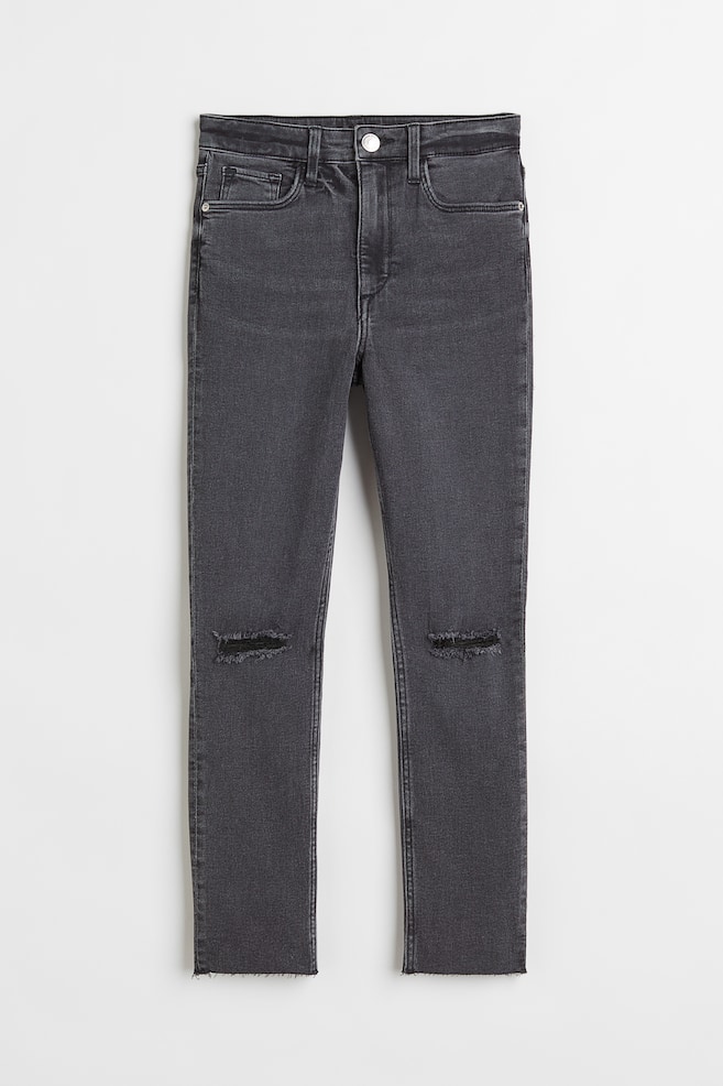 Superstretch Skinny Fit High Ankle Jeans - Black/Washed out/Pale denim blue - 1