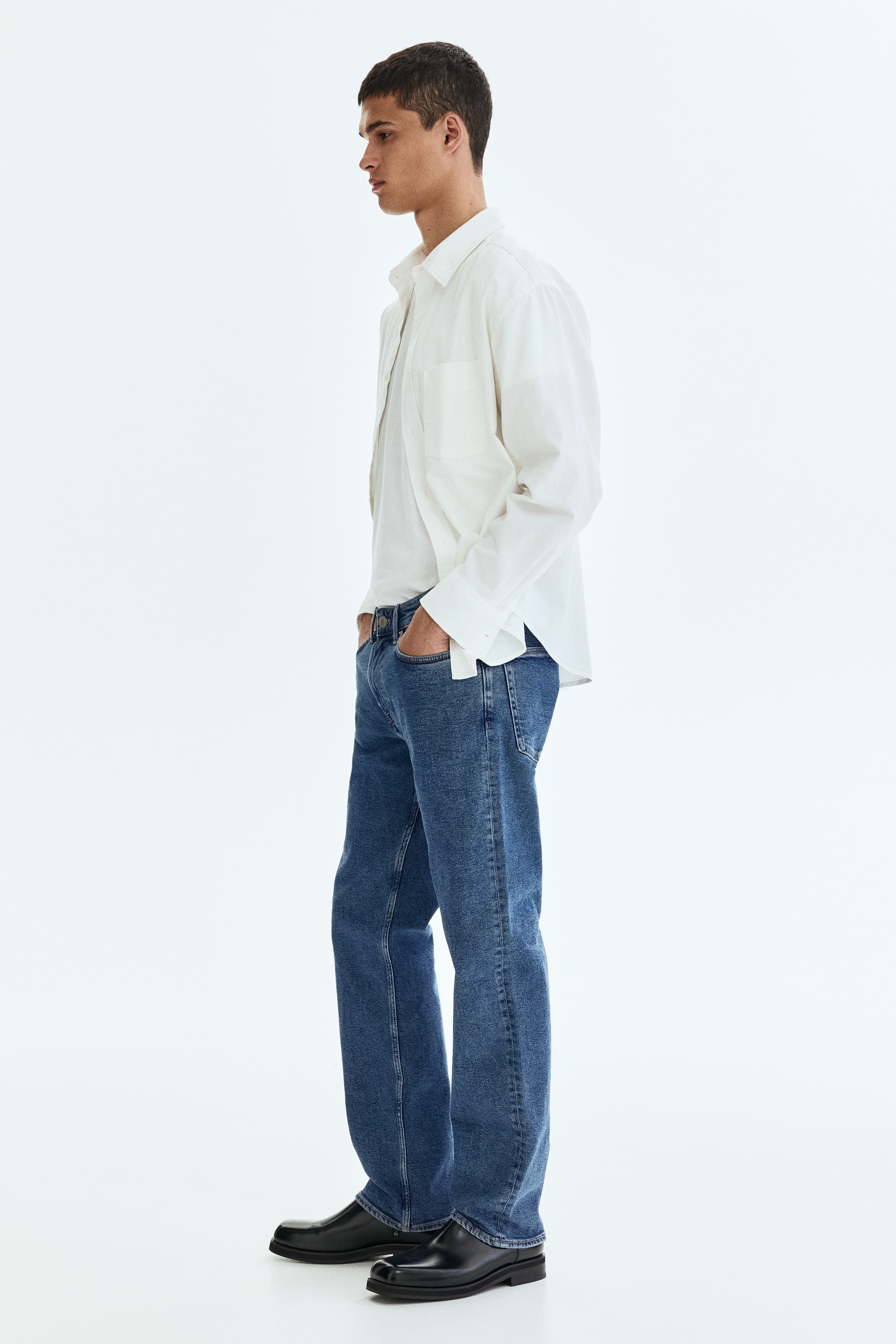 メンズ ジーンズ・デニムパンツ | ワイドデニム 他 | H&M JP