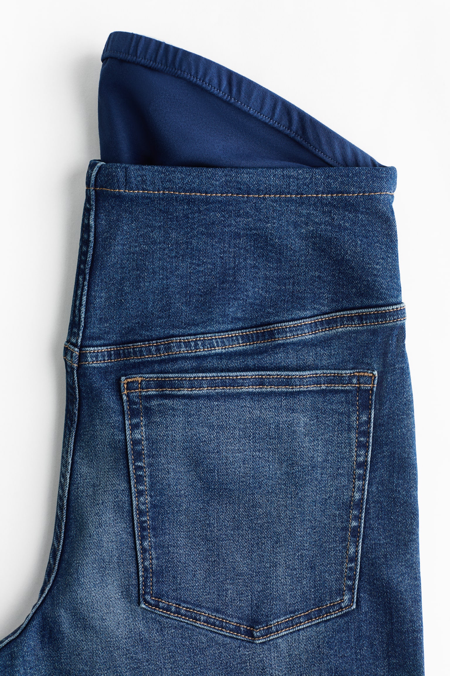 MAMA Superstretch Wide Jeans - כחול ג'ינס - 2