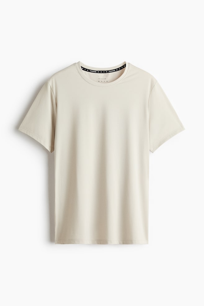 Mesh Sports T-Shirt with DryMove™ - Natural white/Matcha green/Black/Chocolate plum/Brown/Teal/Light burgundy/Beige/Gray melange/Dark green/patterned/Gray melange/Dark blue - 1