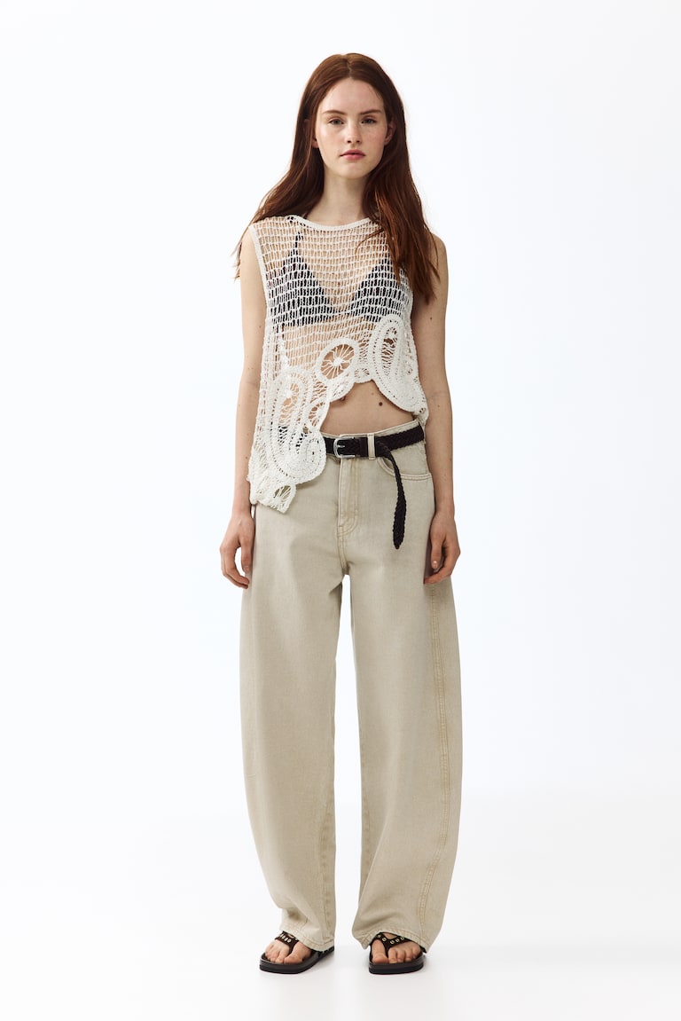 Barrel High Waist Jeans