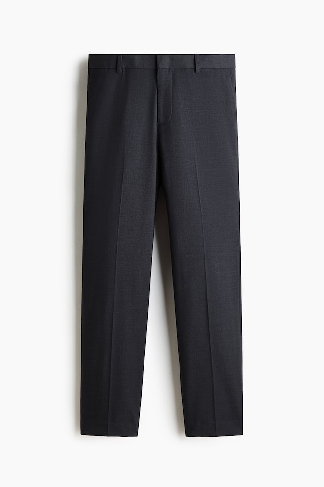 Regular-Fit Suit Pants - Dark gray/Black/Dark beige/Beige - 1
