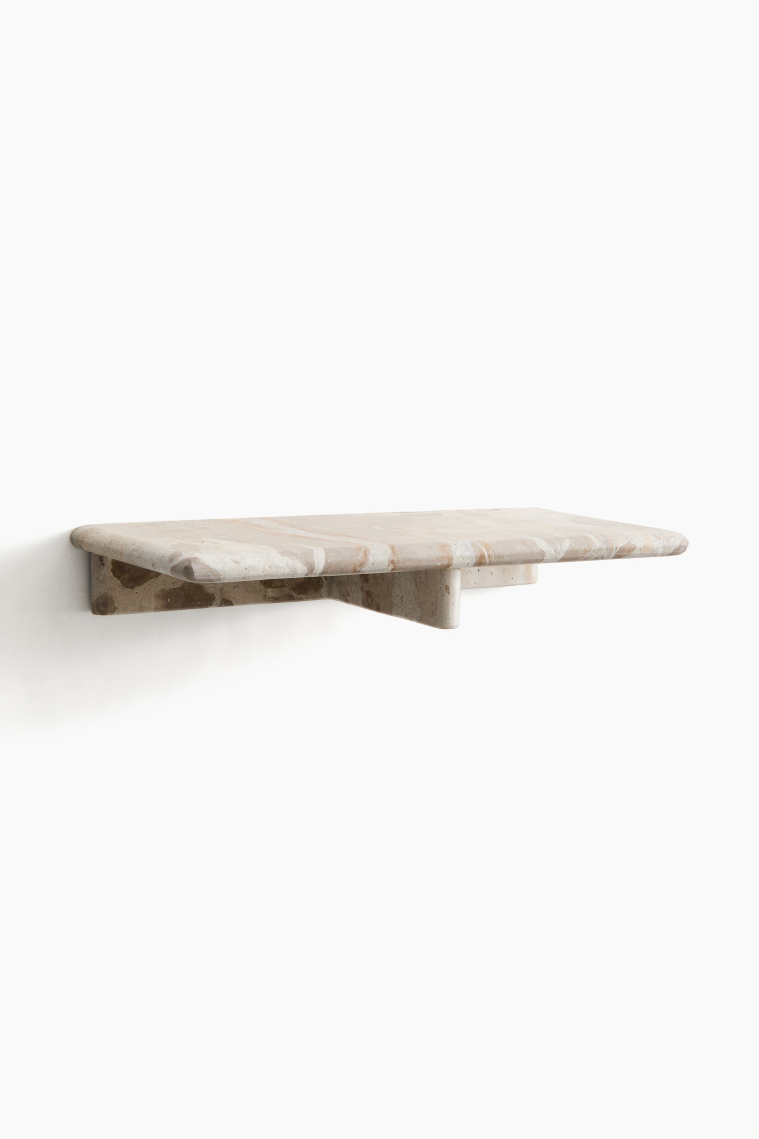 Marble wall shelf - Beige/Light beige/Cream