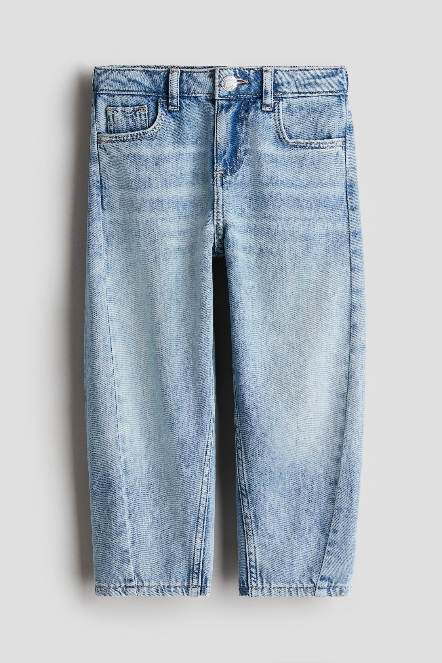 Loose Fit Jeans - Light denim blue - 1