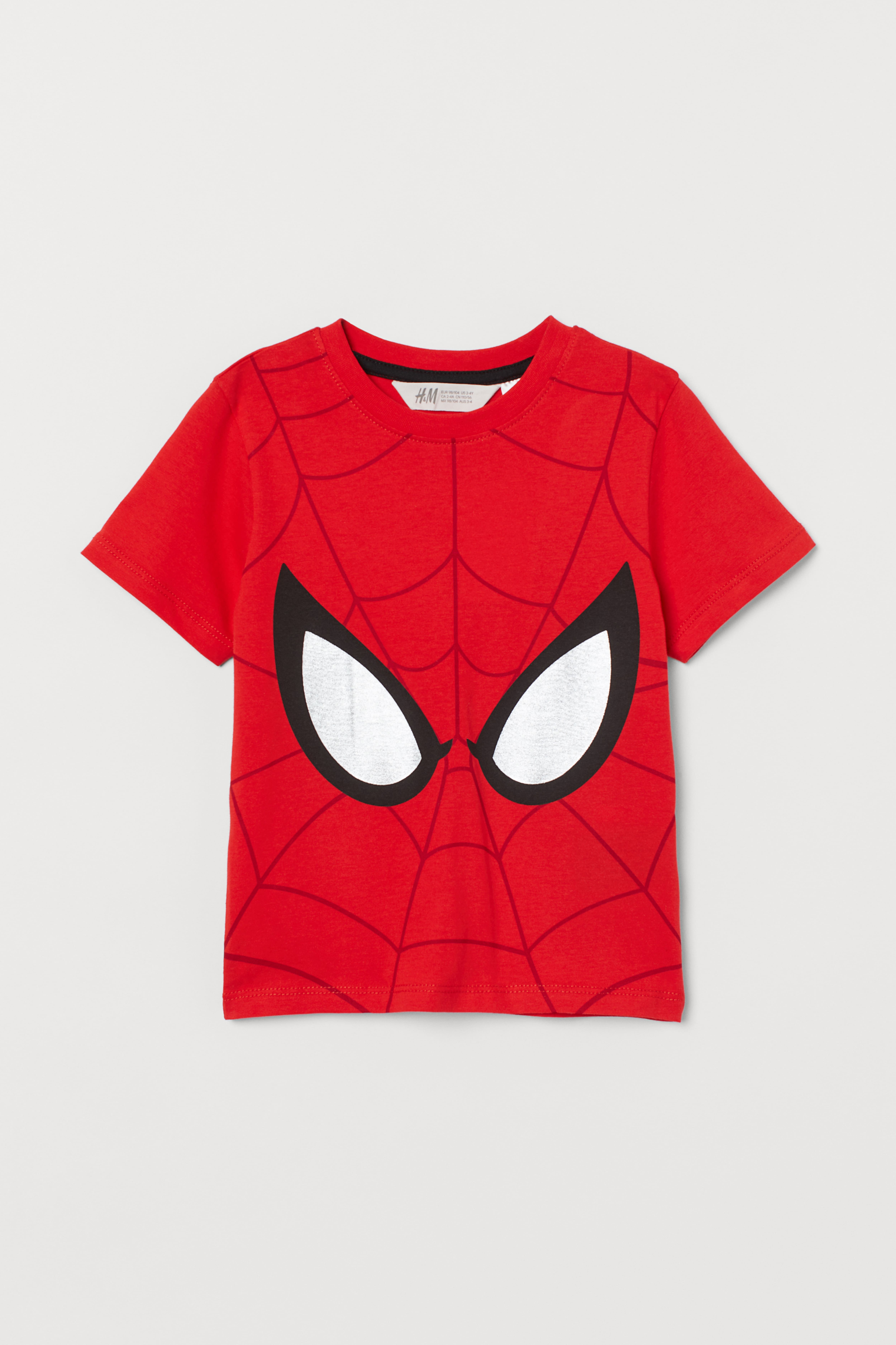 H&m spiderman shirt hotsell