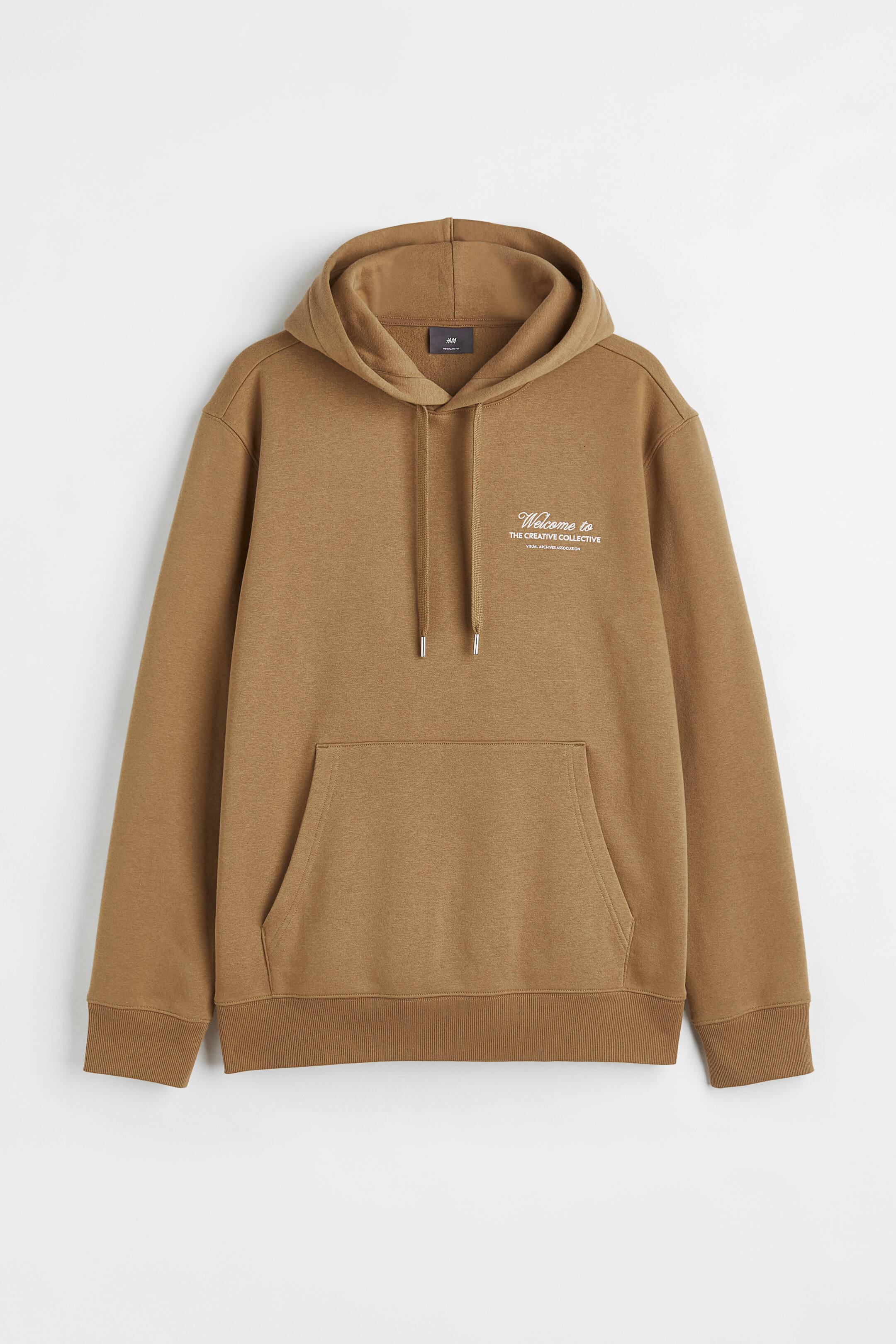 Hoodie mit Print Regular Fit - Langarm - Normale Länge 