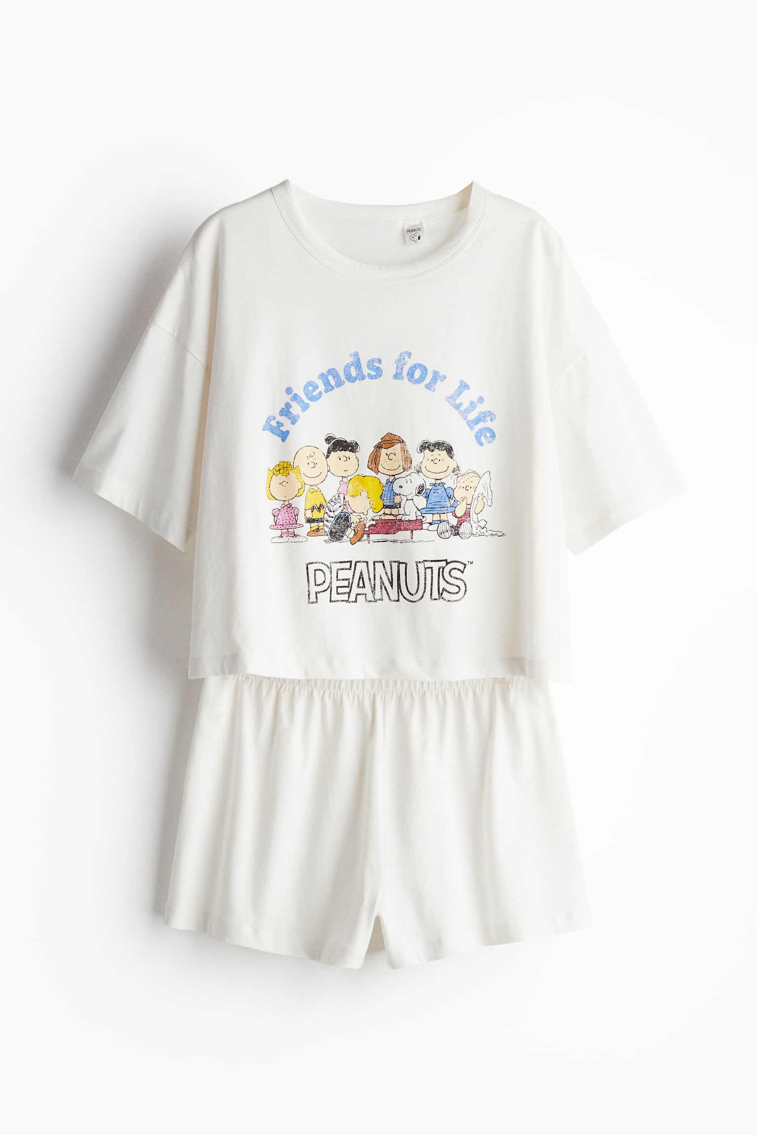 Print Pyjama Set - White/Snoopy - 1