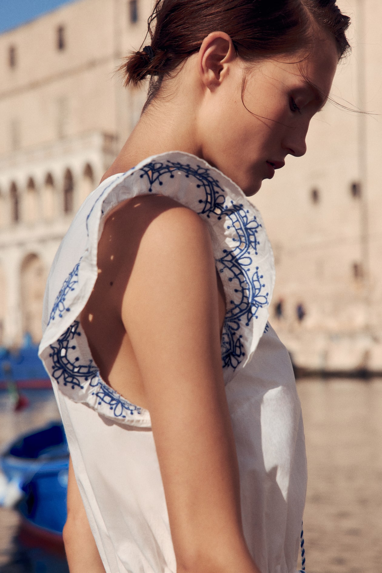 Embroidered Romper - image 5