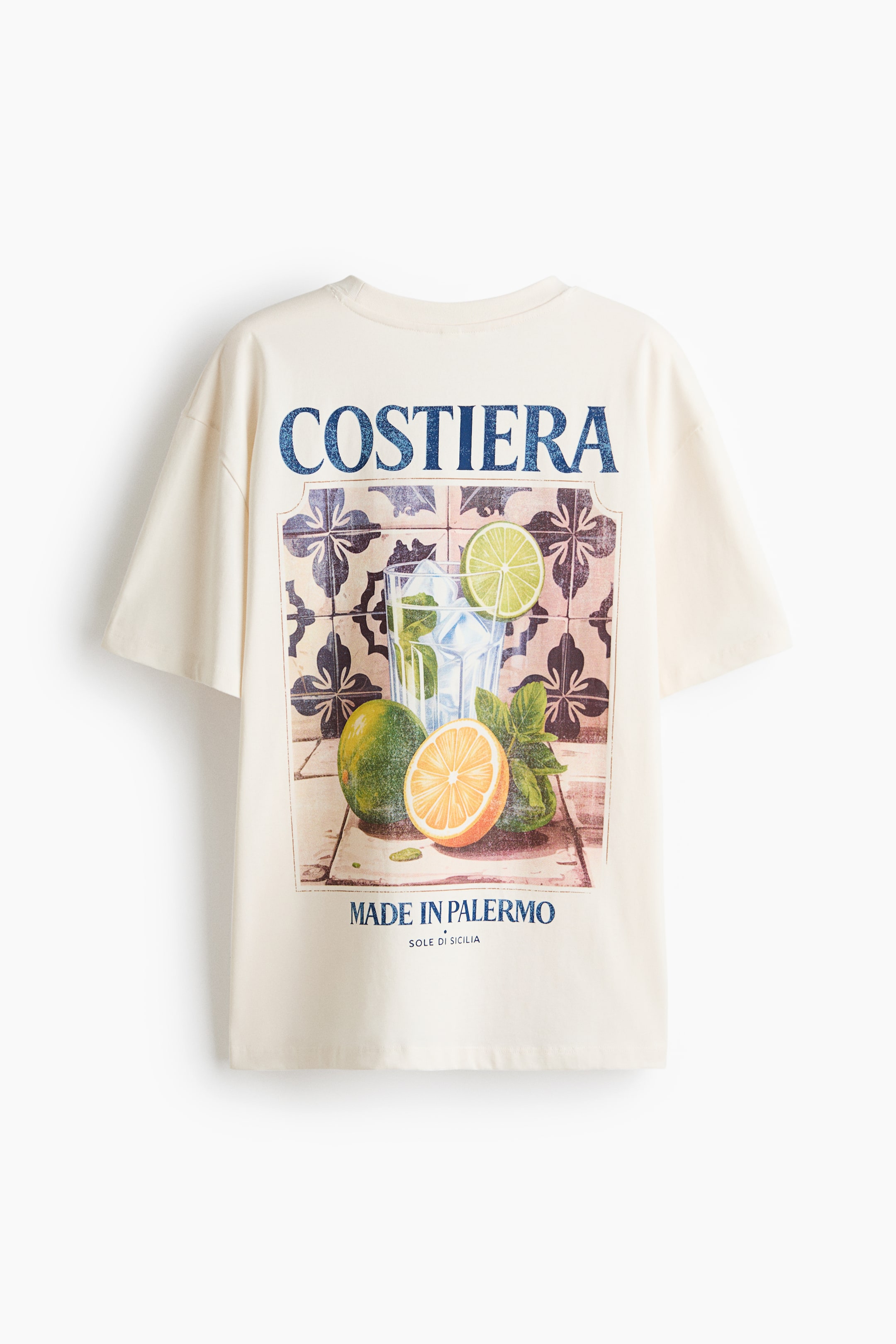 Женские футболки H&M Oversized Printed T-Shirt — фото 4