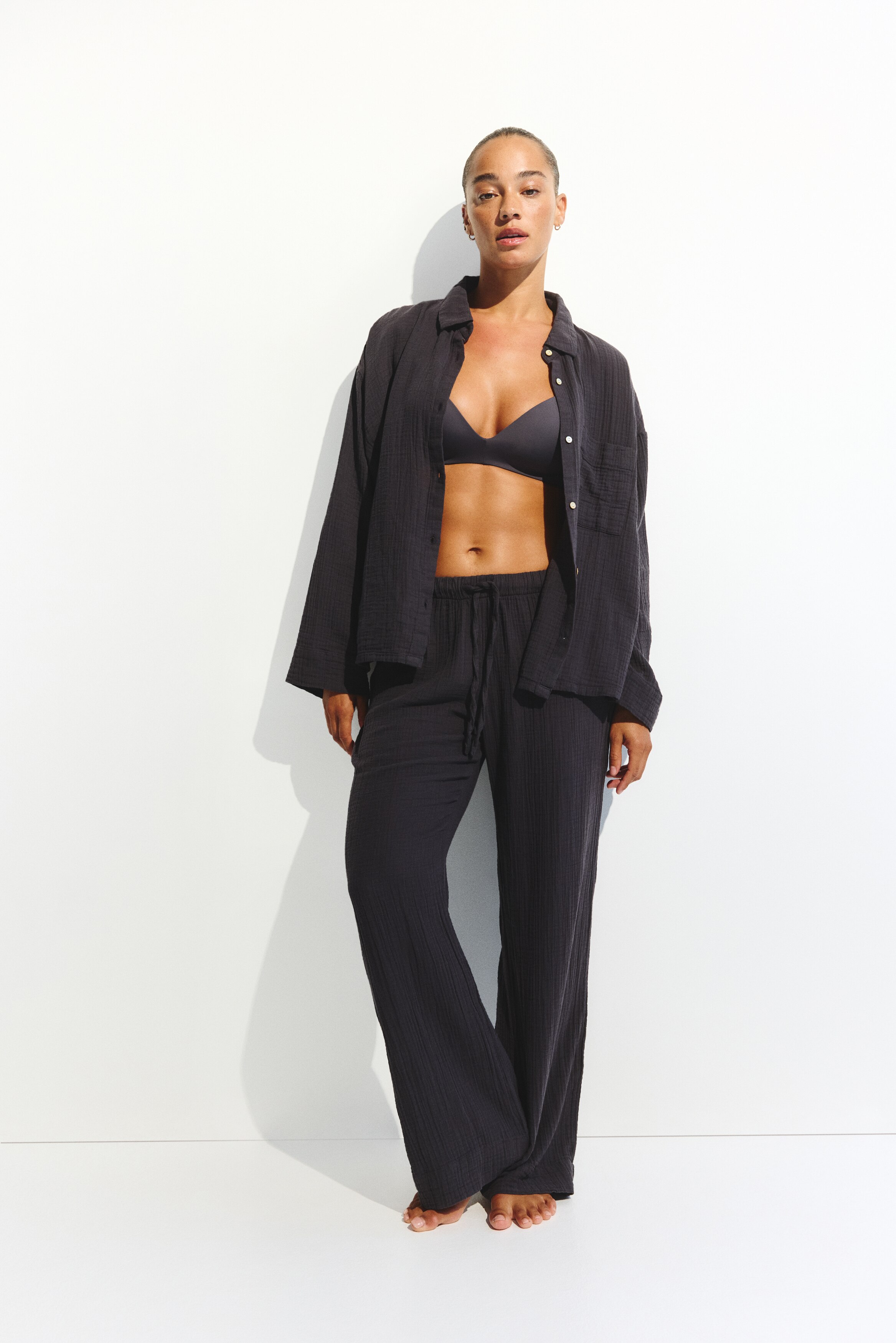 Cotton muslin pyjamas