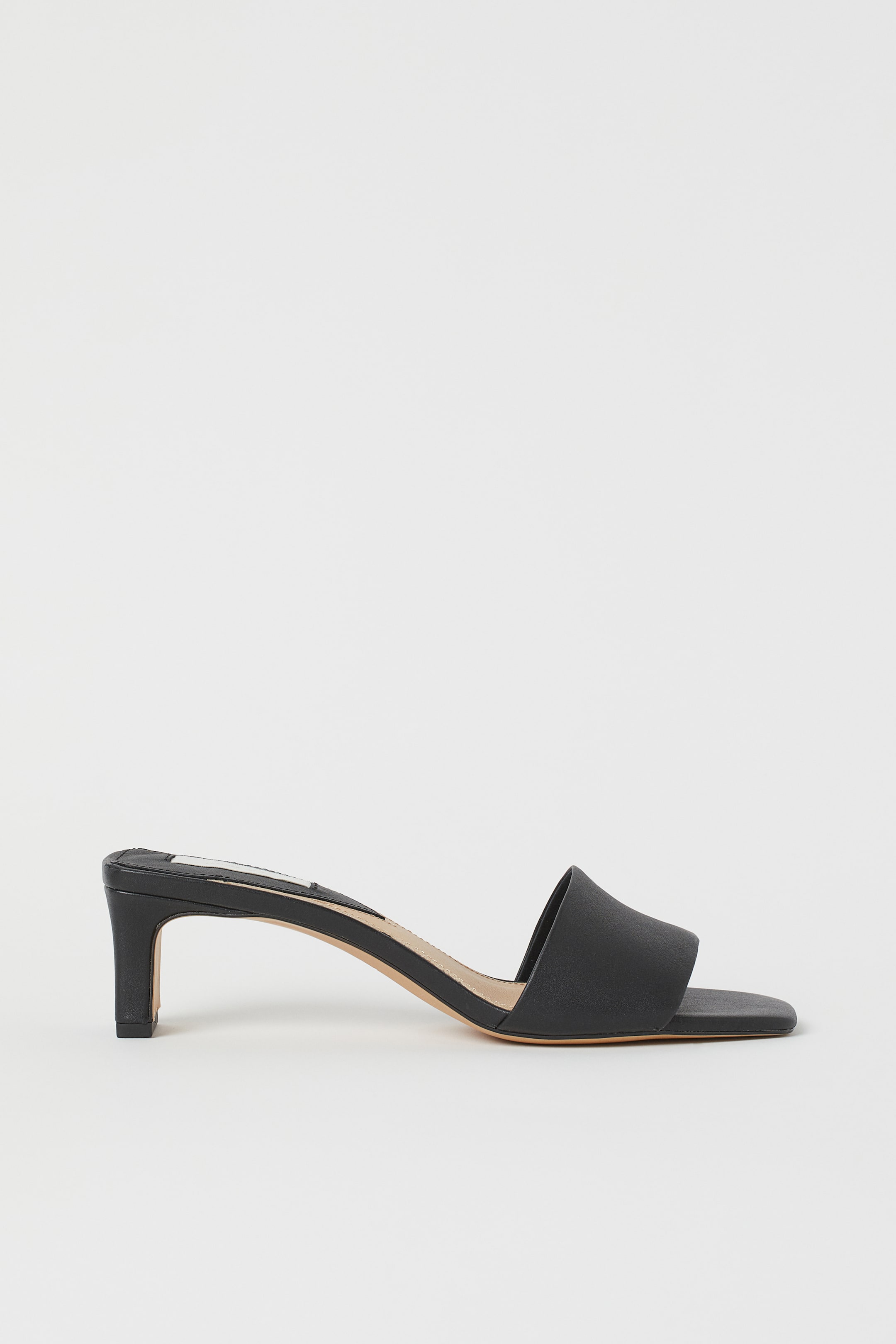 Leather mules - Black - Ladies | H&M GB