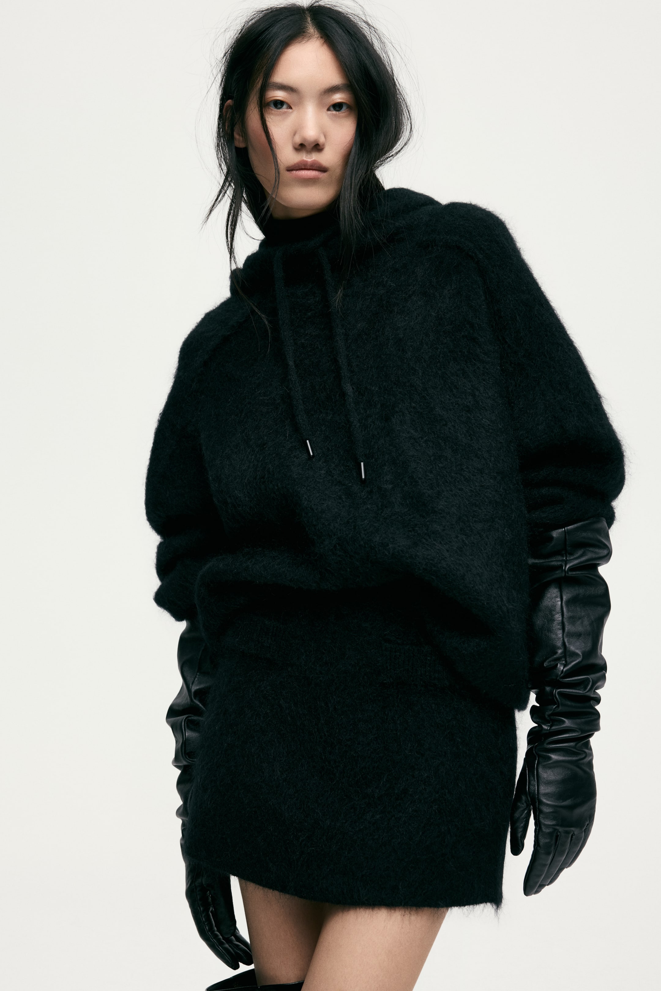 View larger image: Mohair-blend skirt - Black - Ladies | H&M 2