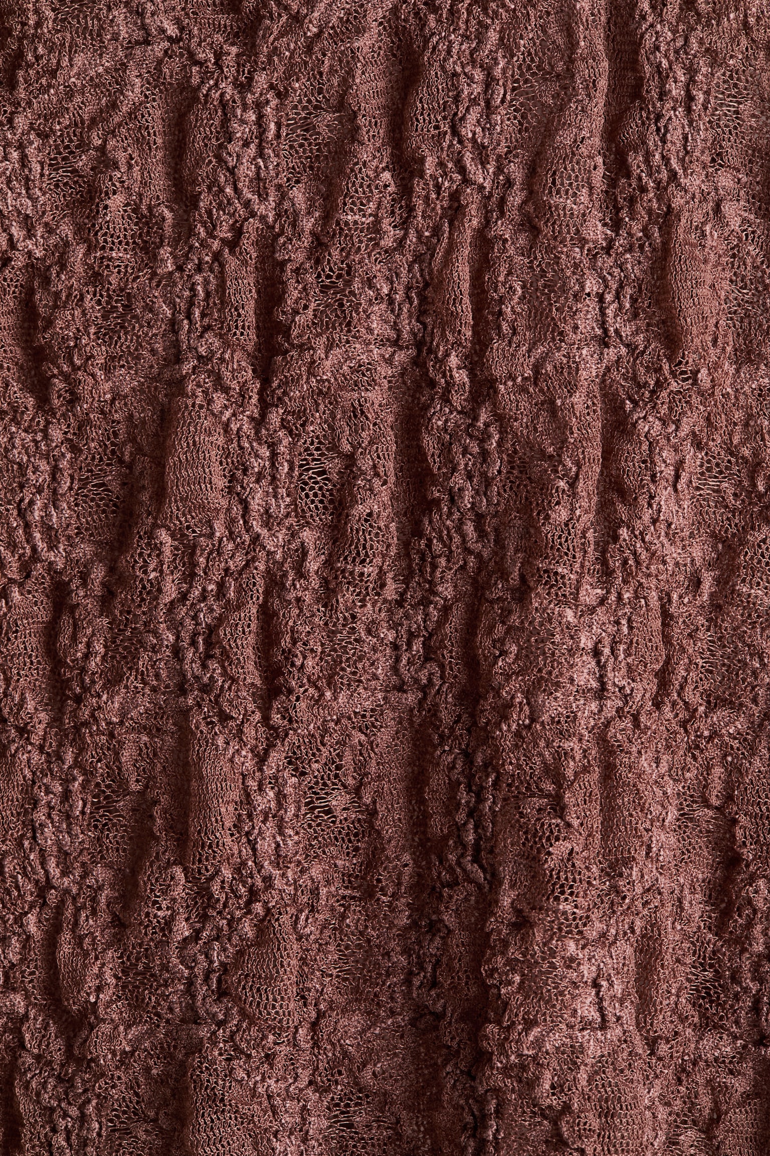 Čipkové tričko - Staroružová - 2