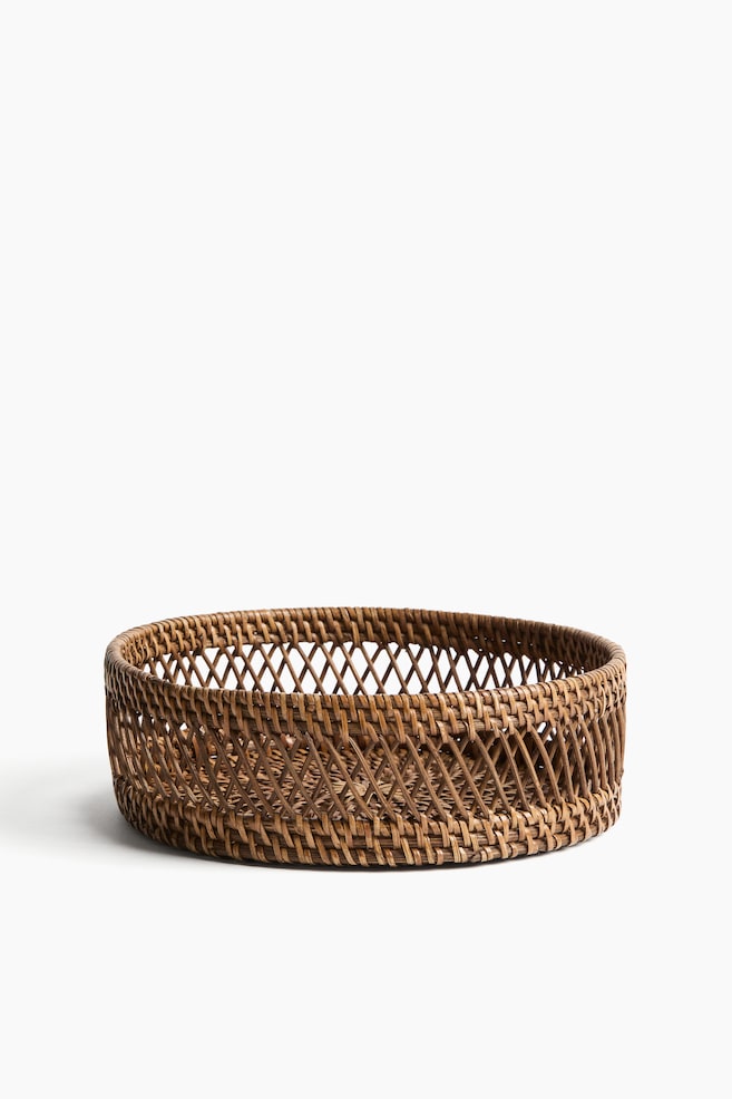 Rattan bread basket - Brown - 1