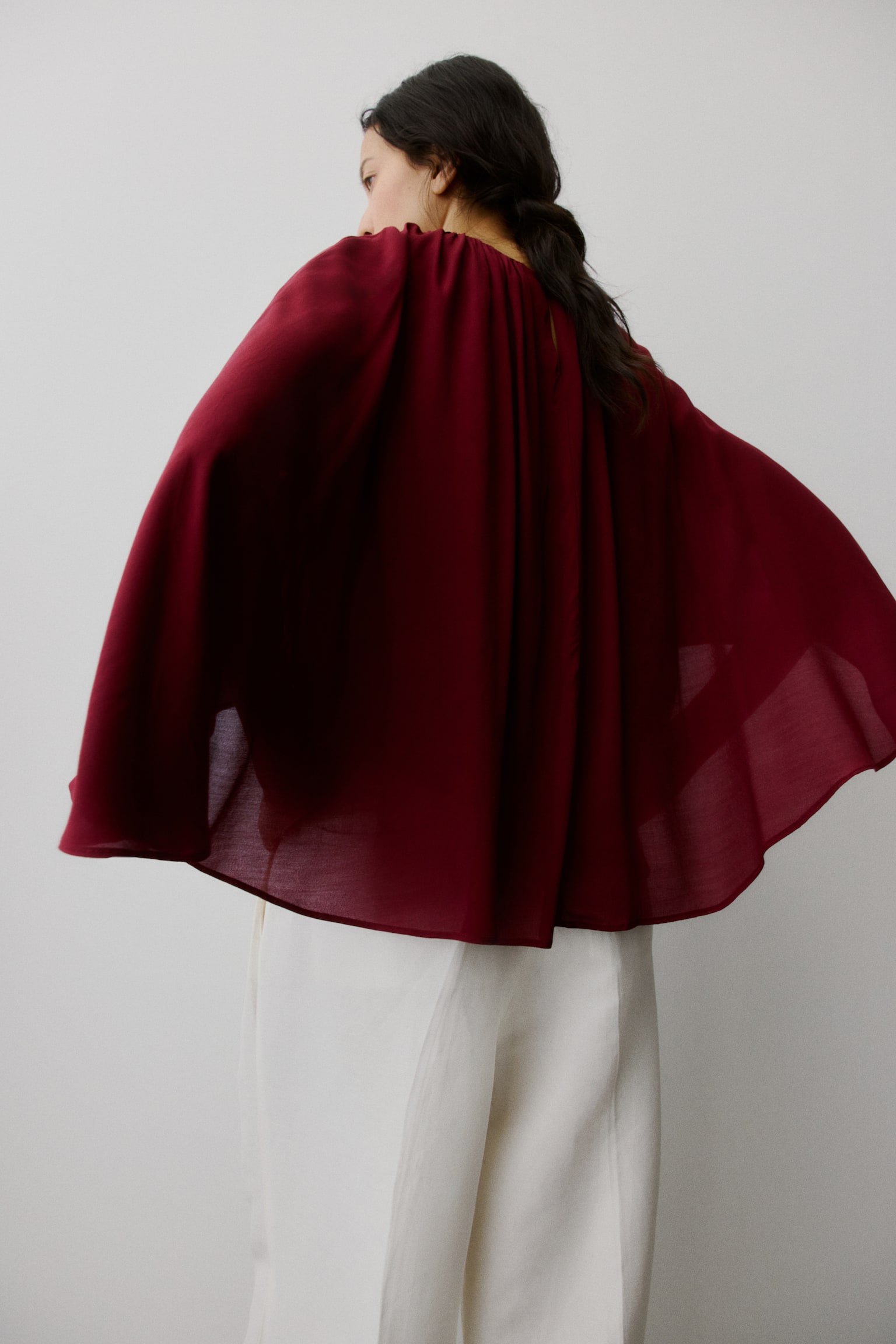 Cape blouse - 6