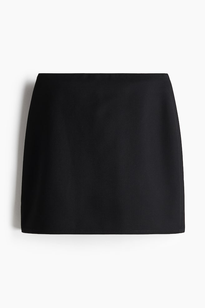 Mini skirt - Black/Black/Dark brown - 1